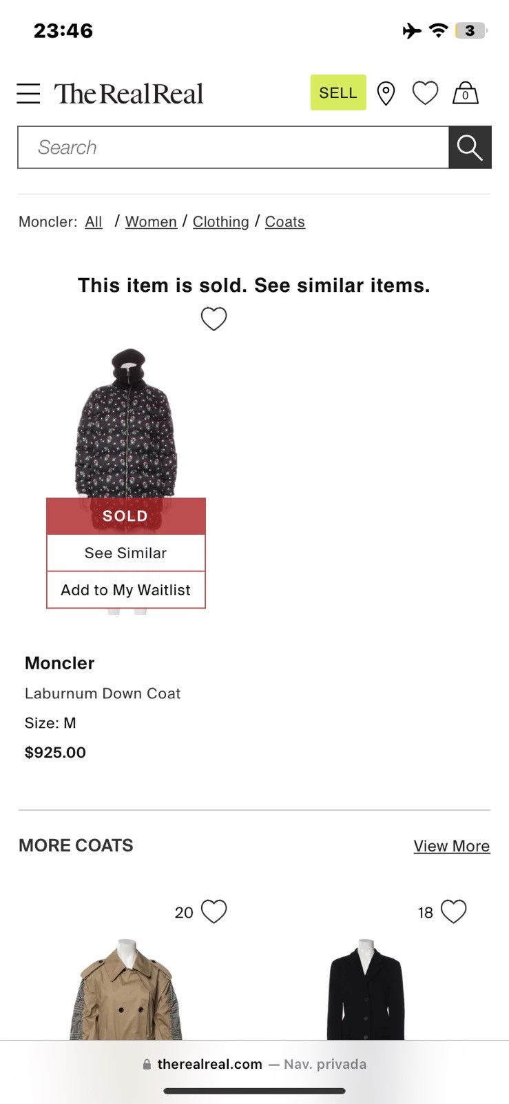 Moncler Moncler Laburnum Puffer Jacket Size L / US 10 / IT 46 - 11 Thumbnail