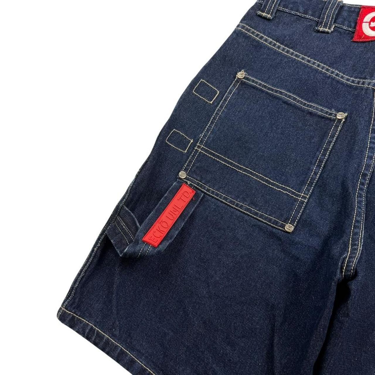 Ecko Unltd. Vintage Ecko Unltd Carpenter Denim Shorts / Jorts - Waist 30 Size US 30 / EU 46 - 4 Thumbnail