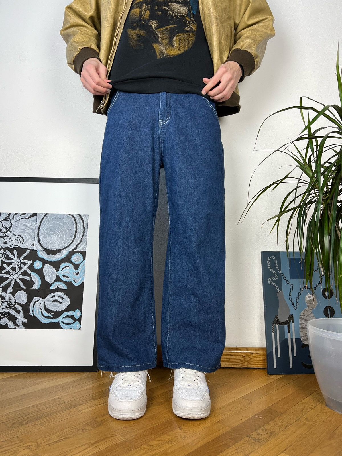 Eminem Crazy Vintage Baggy Eminem Rap Jeans JNCO Style Polar Skate Size US 30 / EU 46 - 4 Thumbnail