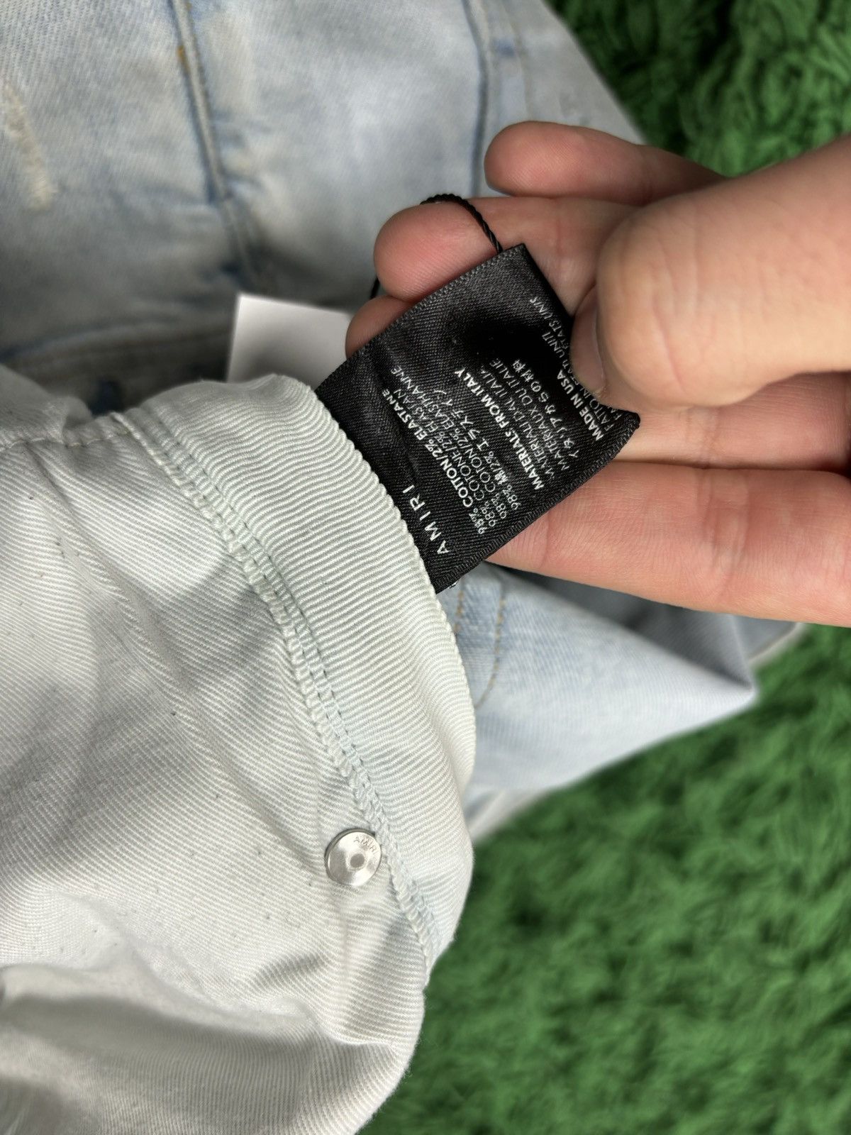 Amiri Amiri Jeans Blue MX1 38 Size US 38 / EU 54 - 3 Thumbnail
