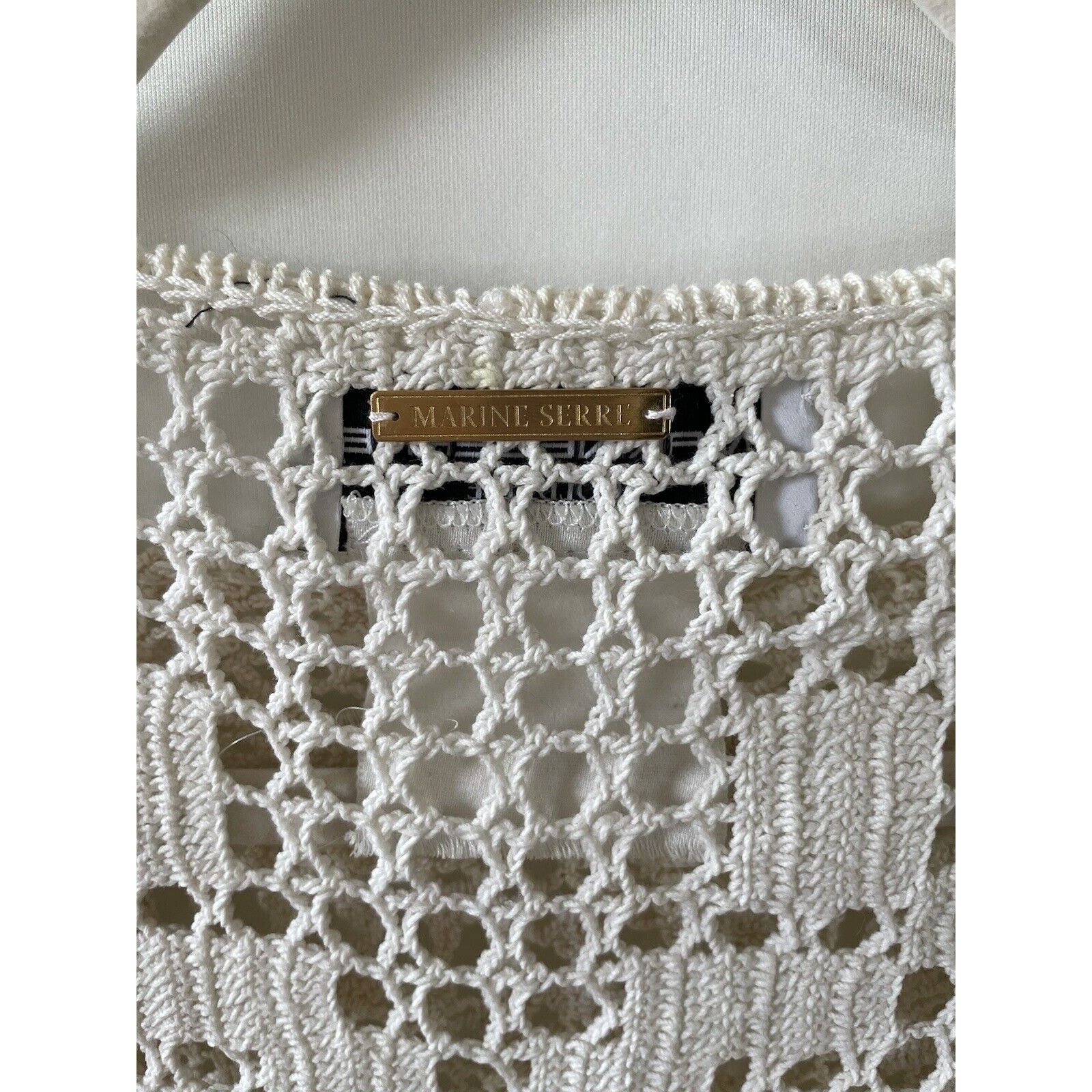 Marine Serre 20SS Marine Serre Maree Noire Regenerated Crochet Top Size S Size US S / EU 44-46 / 1 - 3 Thumbnail