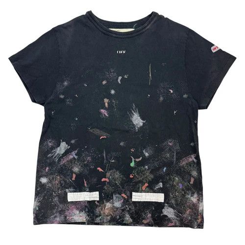 T shirt Off White GALAXY Tシャツ OFF-WHITE Galaxy Brushed T-shirt Black Size M Preowned | eBay