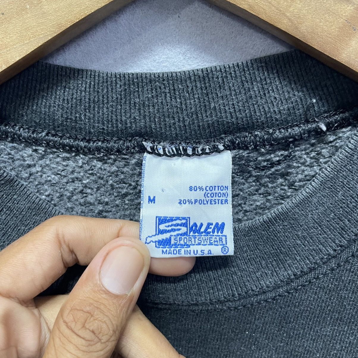 Salem Sportswear Vintage 96 Salem Sportswear Hideo Nomo LA Dodgers Sweatshirt Size US M / EU 48-50 / 2 - 7 Thumbnail