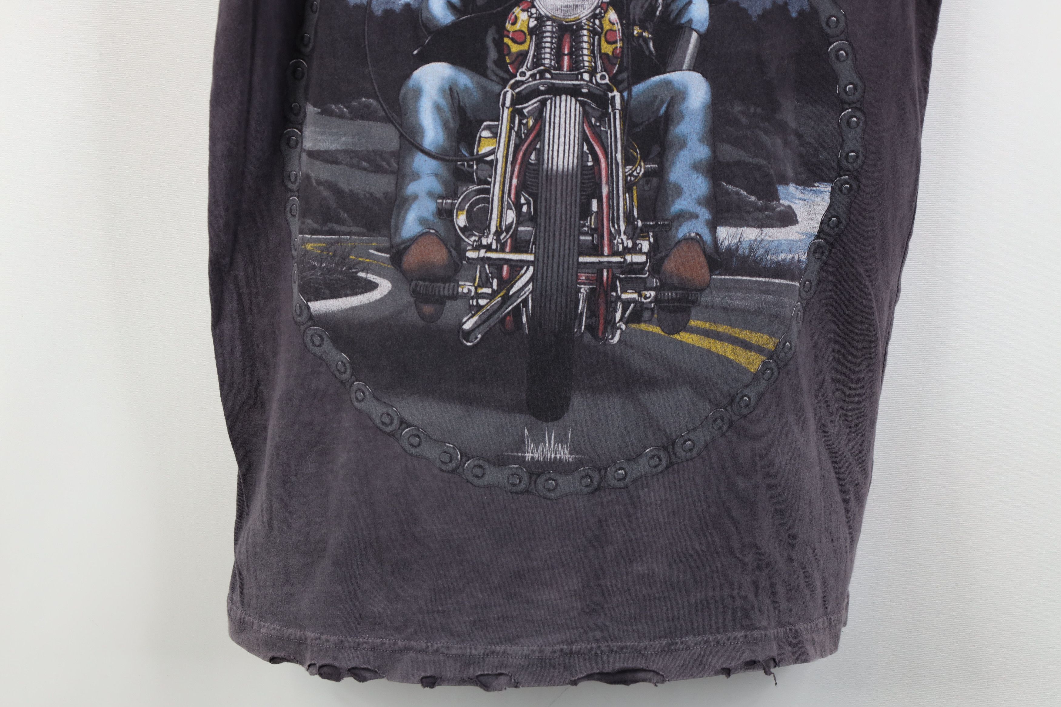 Affliction Affliction x Easyriders Acid Wash UFC MMA T-Shirt Gray USA Size US S / EU 44-46 / 1 - 3 Thumbnail