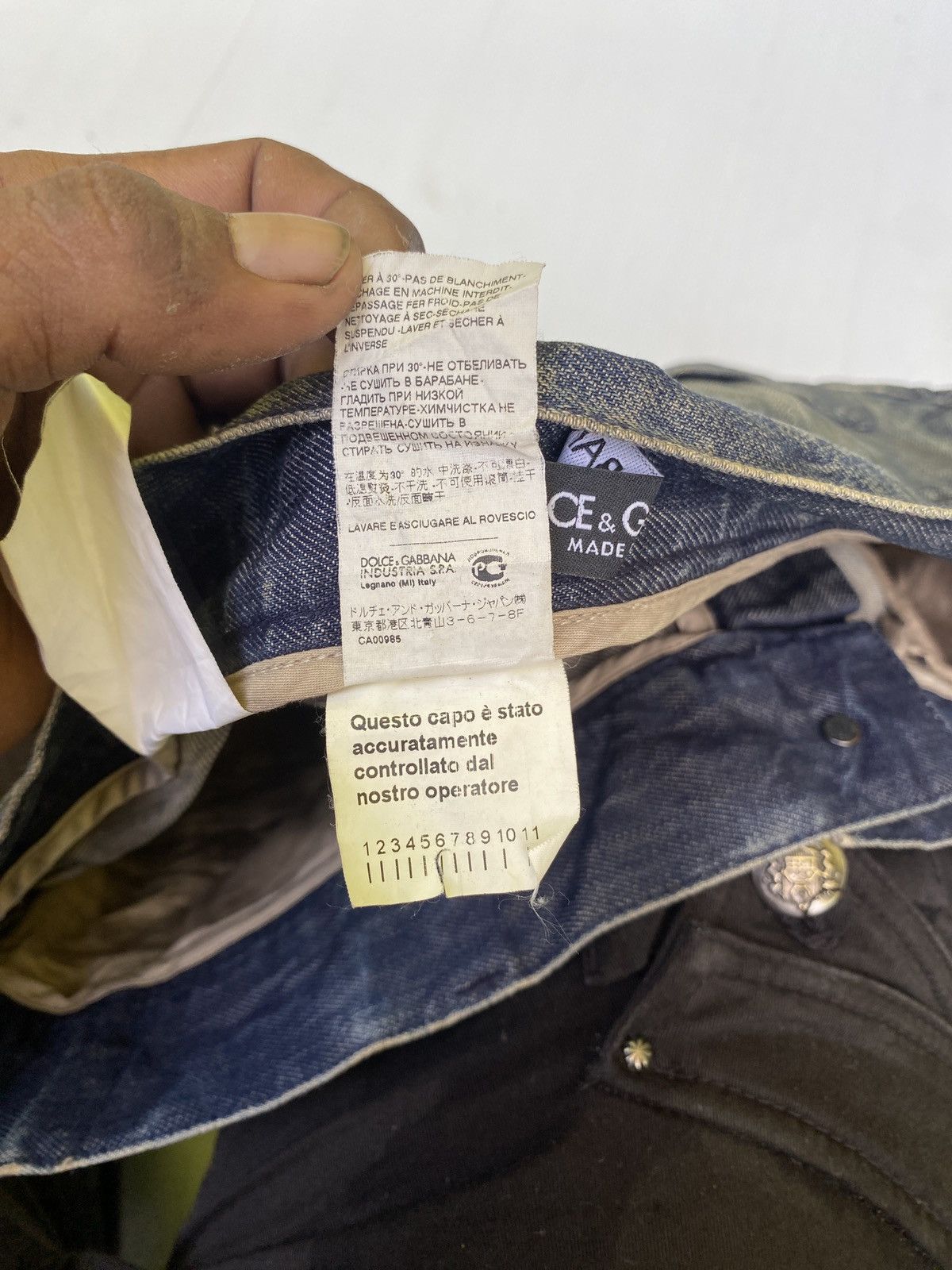 Dolce & Gabbana Vintage Dolce gabbana denim Size US 33 - 12 Thumbnail