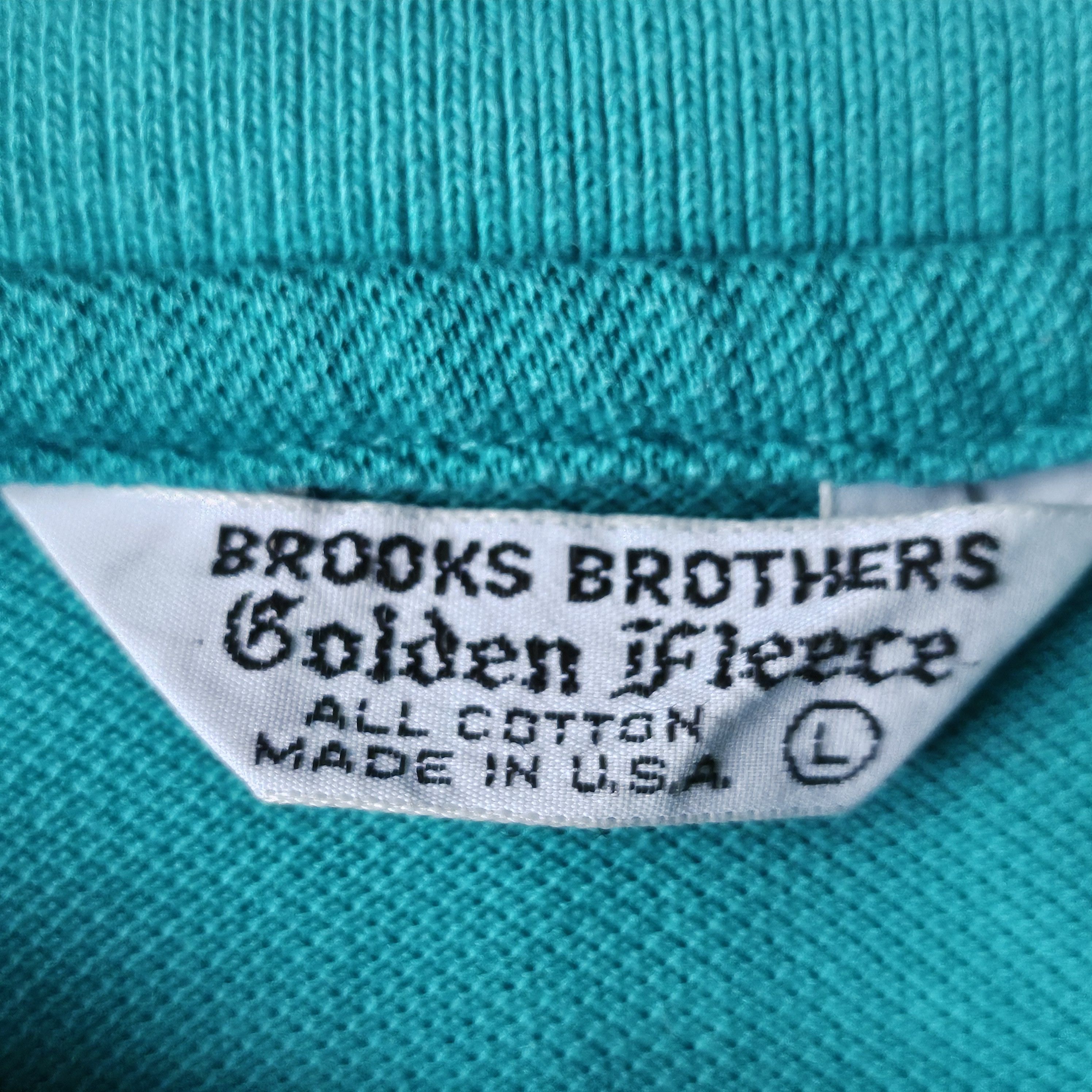 Brooks Brothers × Vintage Brooks Brothers Men's Polo Shirt, Golden Fleece, Vintage 80s Size US M / EU 48-50 / 2 - 8 Thumbnail
