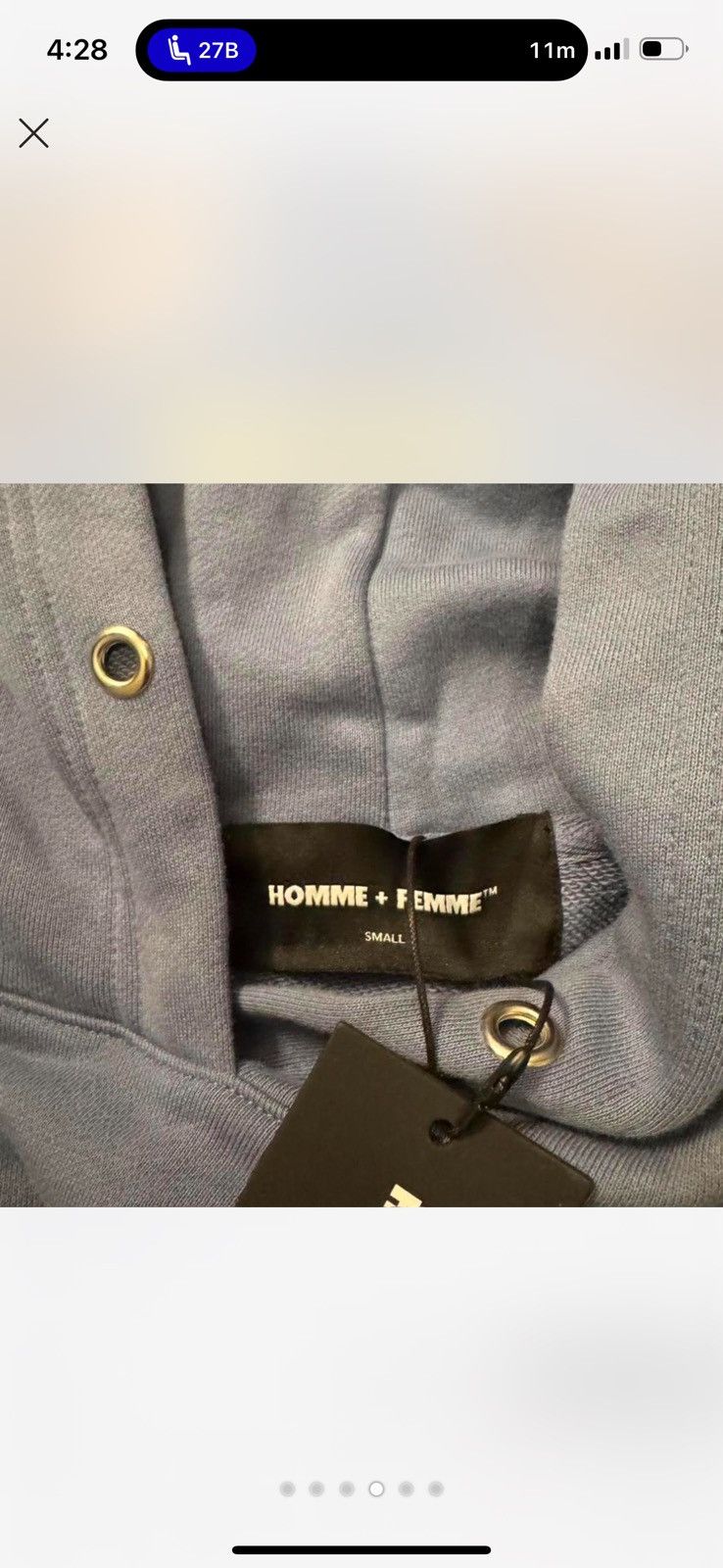 Homme + Femme La Homme Femme Hoodie Size US S / EU 44-46 / 1 - 4 Thumbnail
