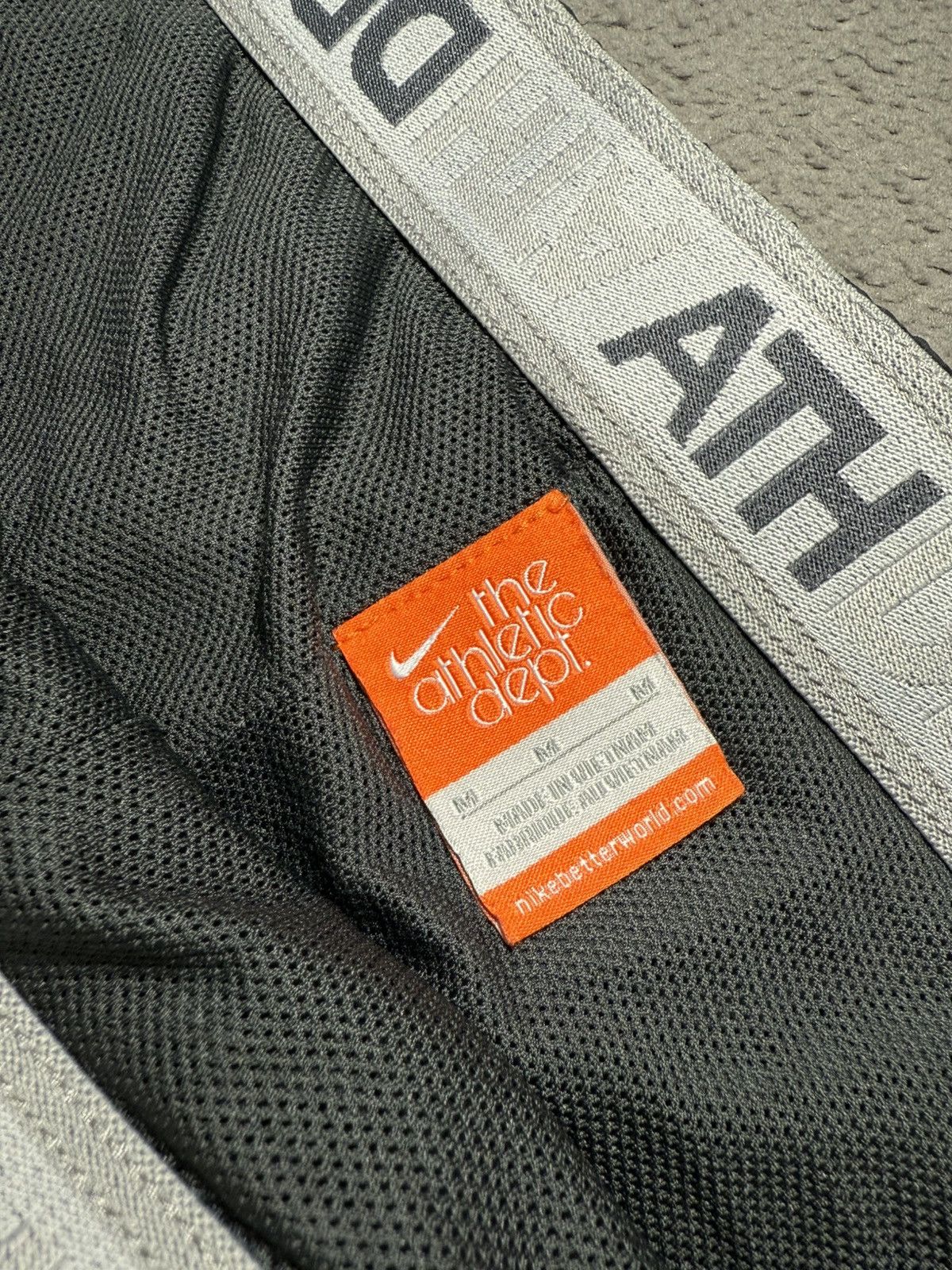 Nike × Vintage Vintage 00’s Y2K Nike Swoosh Parachute Loose Fit Sweatpants Size 28" / US 6 / IT 42 - 15 Thumbnail