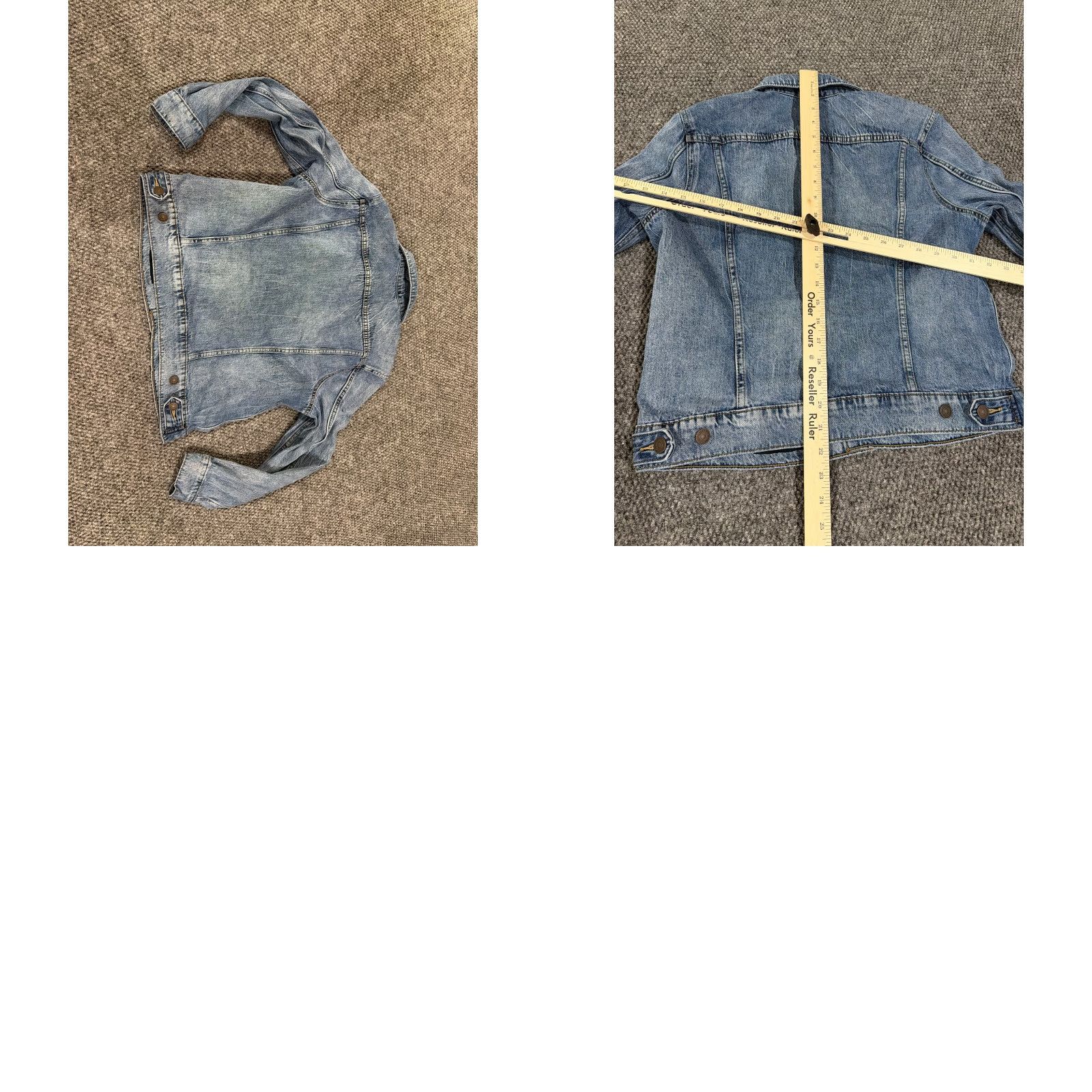 Lucky Brand Lucky Brand Denim Jacket Womens Small Blue Button Front Trucker Distressed Jacket | Denim Jacket | Blue | Regular | Women - XS to S not included Size S / US 4 / IT 40 - 8 Thumbnail