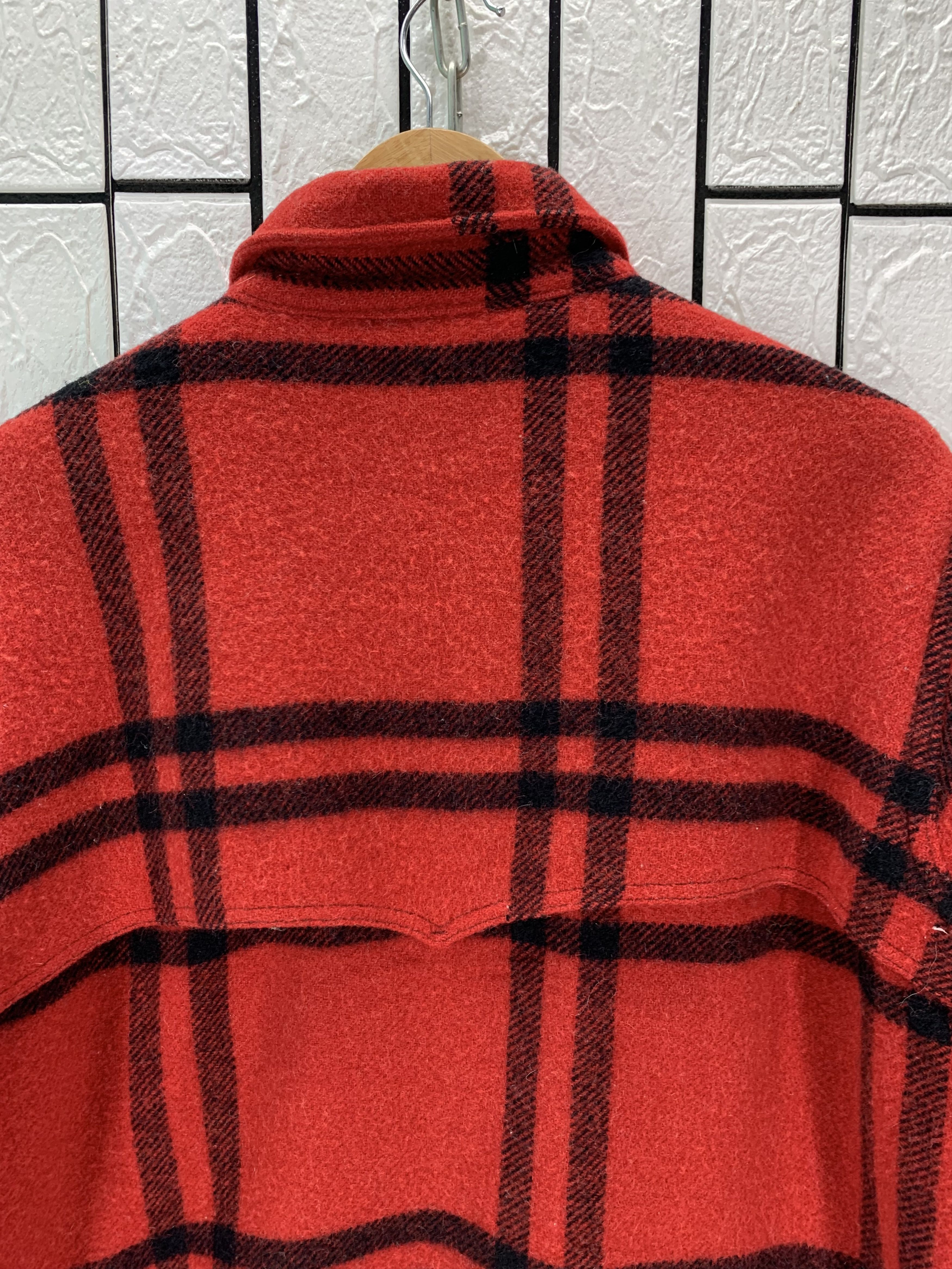 Woolrich Woolen Mills Vintage Woolrich Thick Wool Shirt Jacket Size US M / EU 48-50 / 2 - 10 Thumbnail