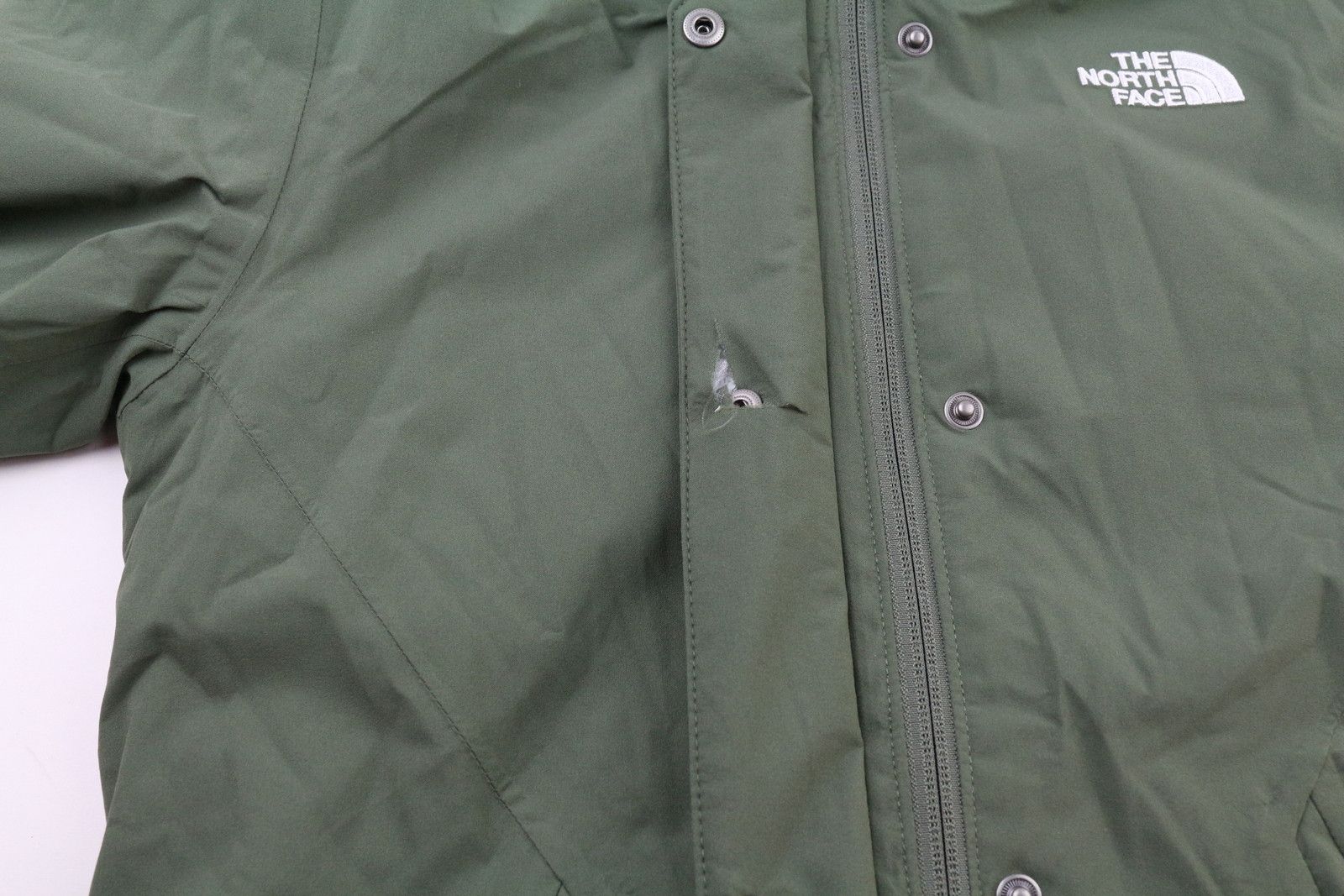 The North Face INLUX XS Hooded Green Waterproof Lined Jacket 79736 Size XS / US 0-2 / IT 36-38 - 15 Thumbnail
