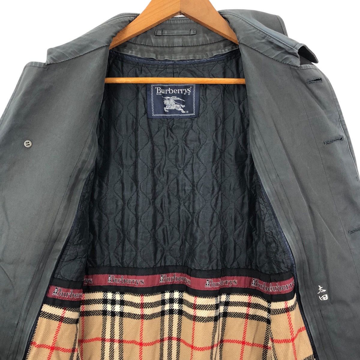 Burberry Vintage Luxury Og BURBERRYS LONDON ENGLAND Trench Coat Size US XL / EU 56 / 4 - 5 Thumbnail