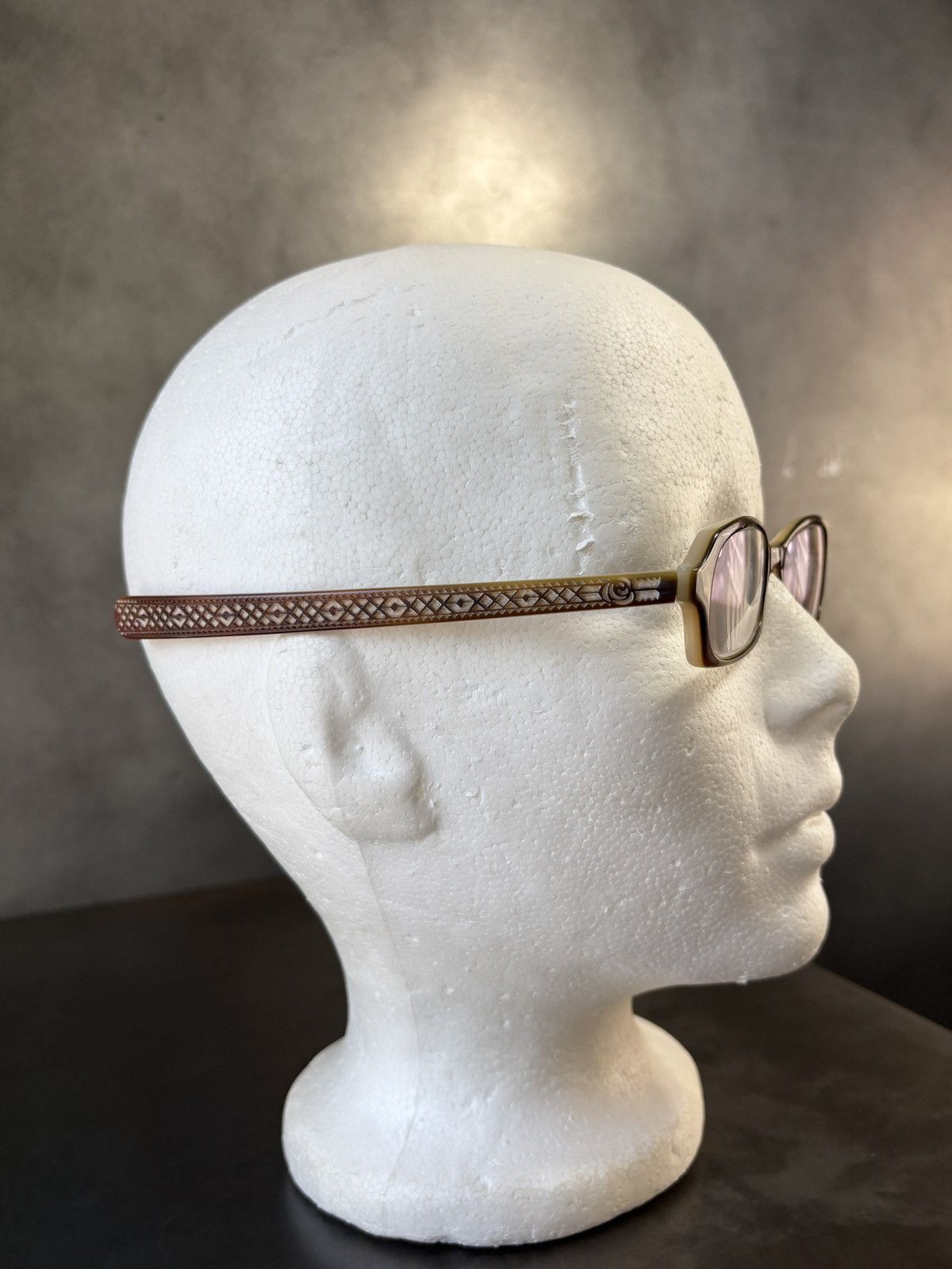Bcbgmaxazria Vintage BCBG Eyeglasses Frames Made in Japan BG-141 MaxAzria Size ONE SIZE - 3 Thumbnail