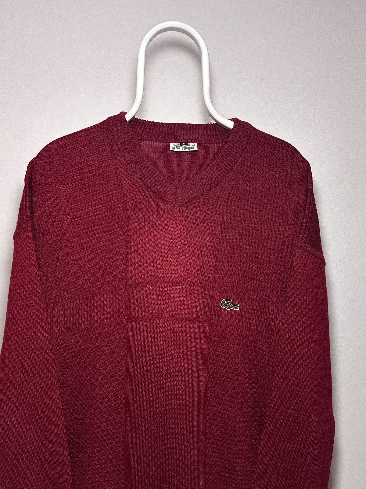 Lacoste Vintage Lacoste Chemise Sweater 90s Made in France Size US L / EU 52-54 / 3 - 2 Thumbnail