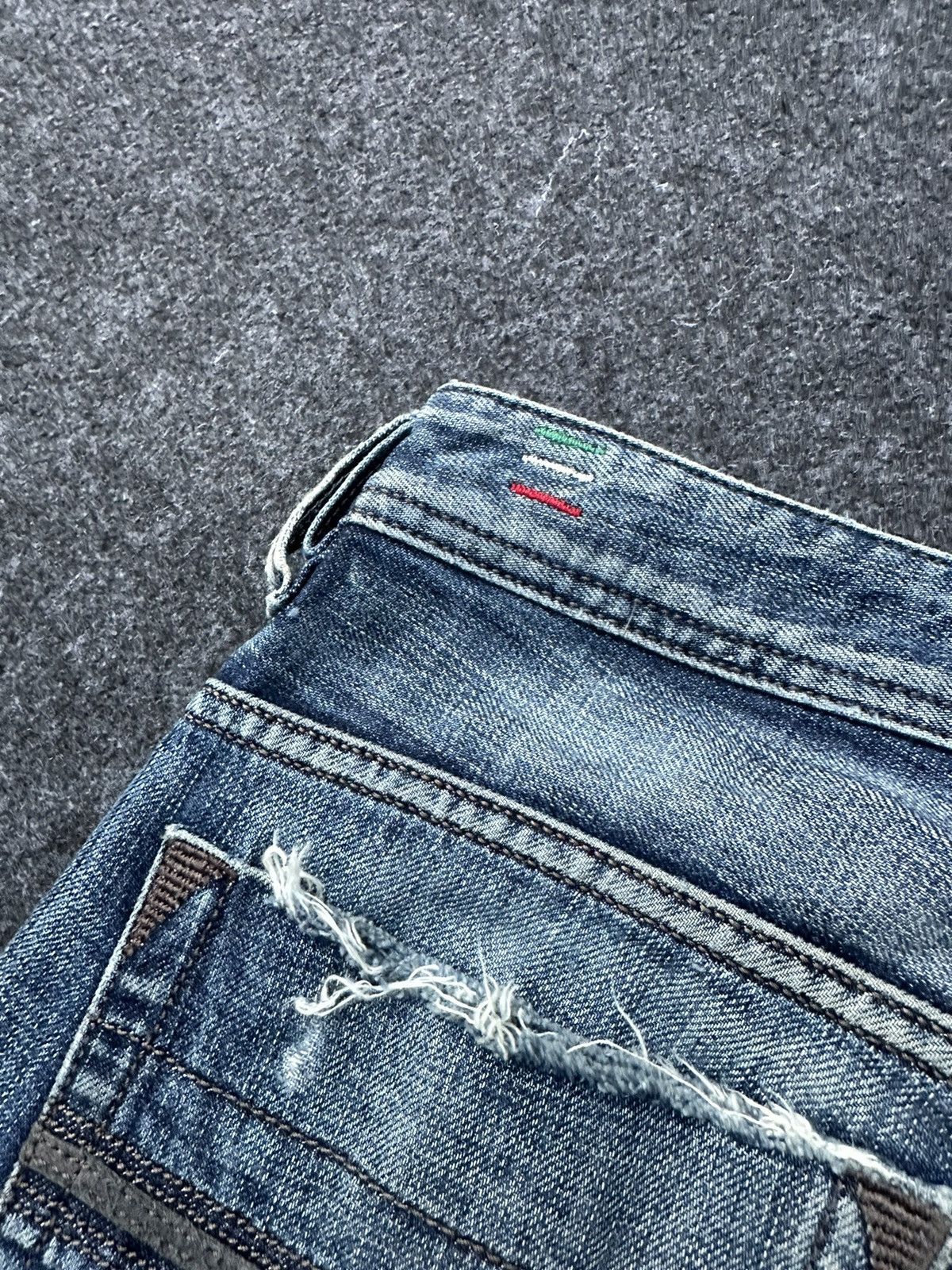 Diesel Vintage Diesel Italy Safado Distressed Denim 29x30 D6 Size US 29 - 17 Thumbnail
