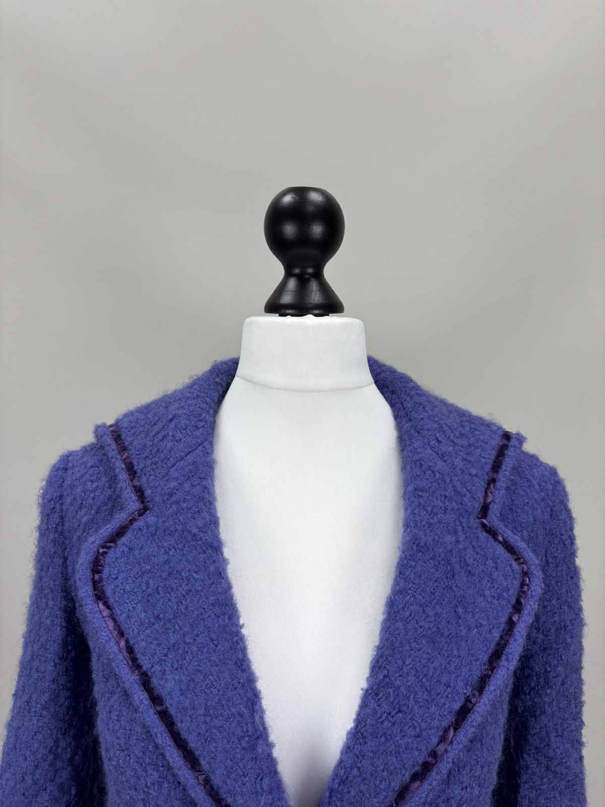John Galliano Womens blazer John Galliano Size M Color Purple Size M / US 6-8 / IT 42-44 - 4 Thumbnail