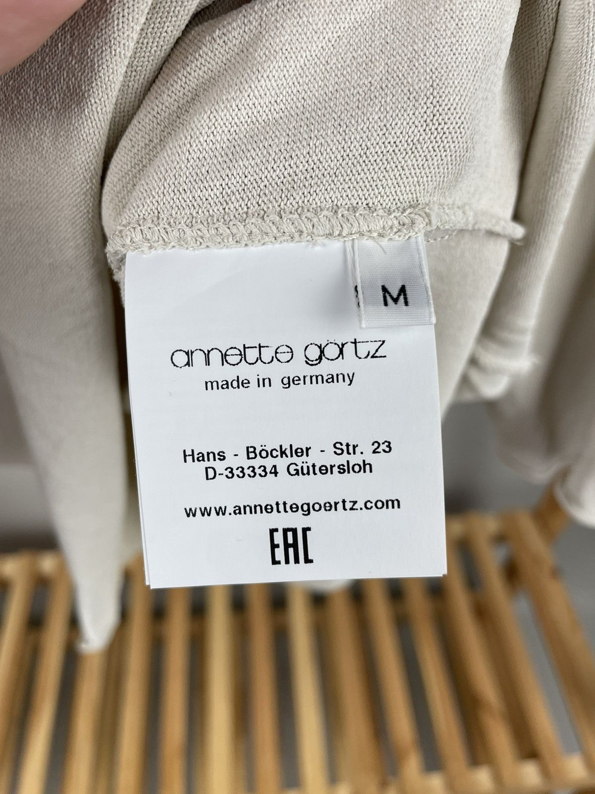Annette Gortz Annette Gortz avant garde tee t-shirt size M Size M / US 6-8 / IT 42-44 - 8 Thumbnail