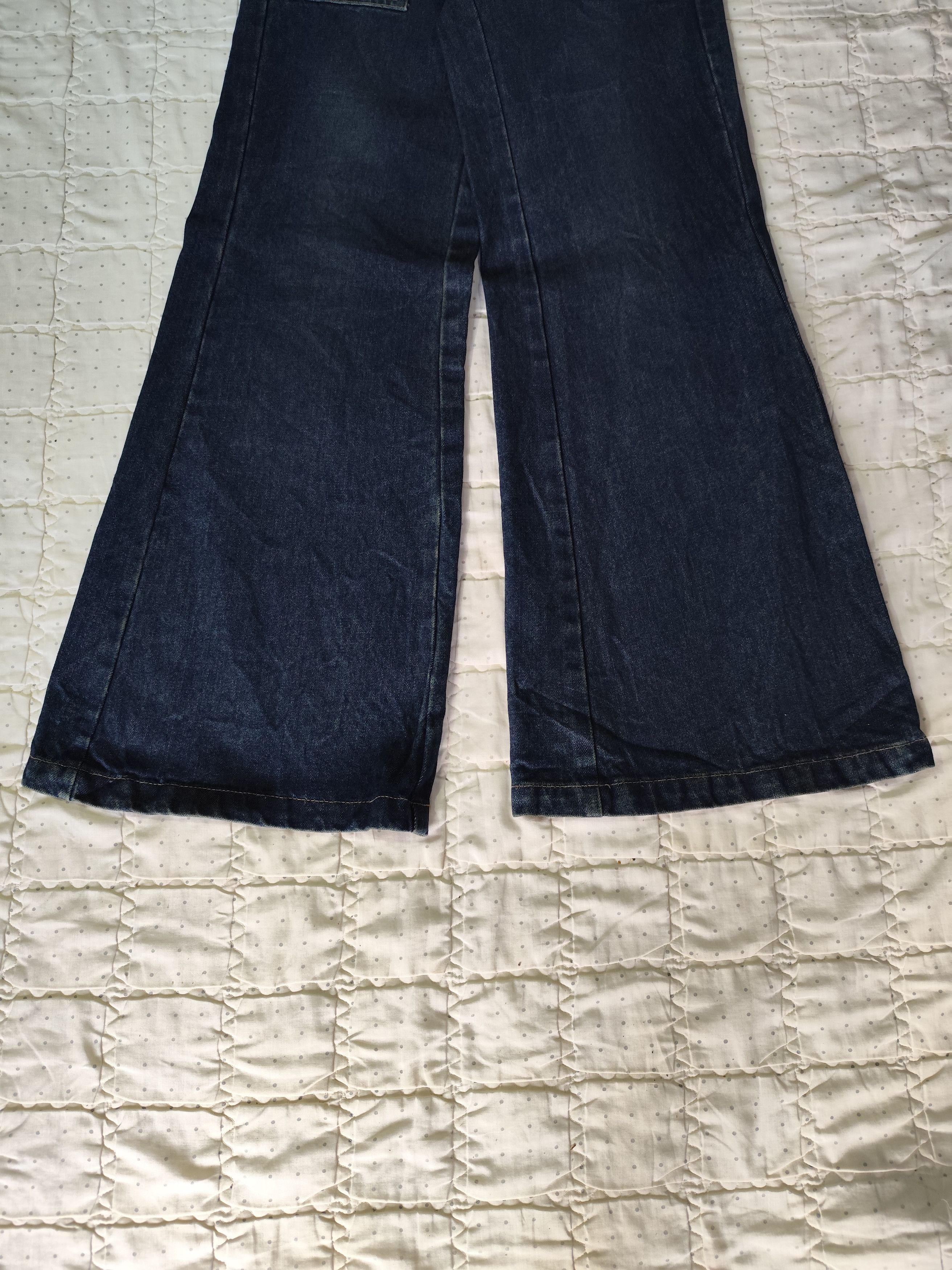 Japanese Brand Vintage Romantic Mocha Flare Bushpant Denim J019 Size 28" / US 6 / IT 42 - 2 Thumbnail