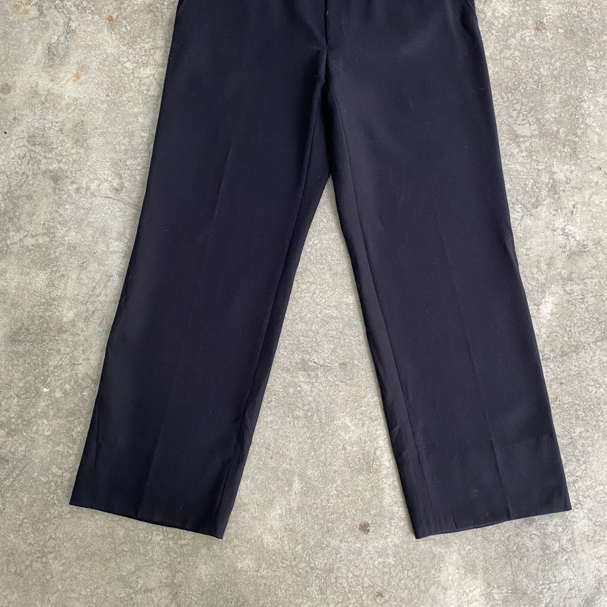 Ermenegildo Zegna 1990’s Ermenegildo Zegna Wool Cashmere Wide Leg Trouser Pant Size US 36 / EU 52 - 5 Thumbnail