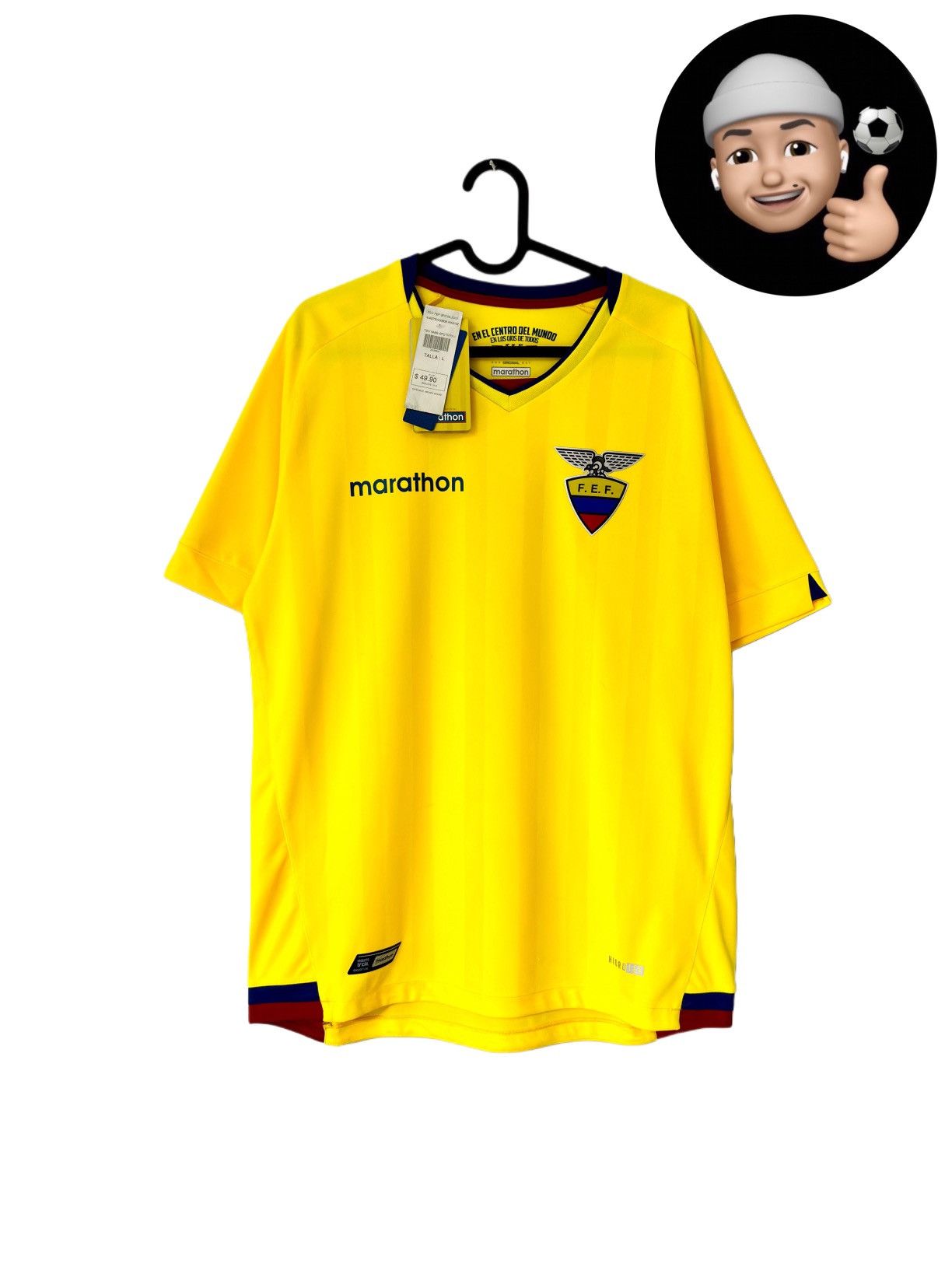 Other NEW 2017 2018 Ecuador Marathon Home Kit Soccer Jersey Shirt Size US L / EU 52-54 / 3 - 1 Thumbnail