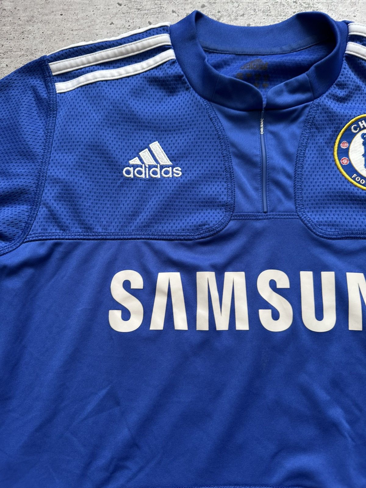 Adidas 2010/11 Youth Adidas Chelsea Lampard Vintage Soccer Jersey Size US S / EU 44-46 / 1 - 4 Thumbnail