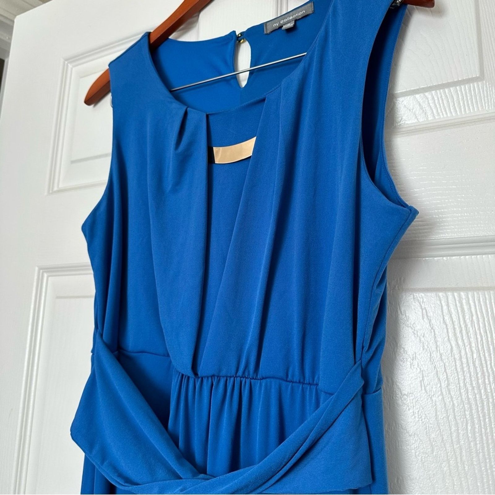 Other NY Collection Sundress Blue Maxi Dress size M Size M / US 6-8 / IT 42-44 - 2 Thumbnail