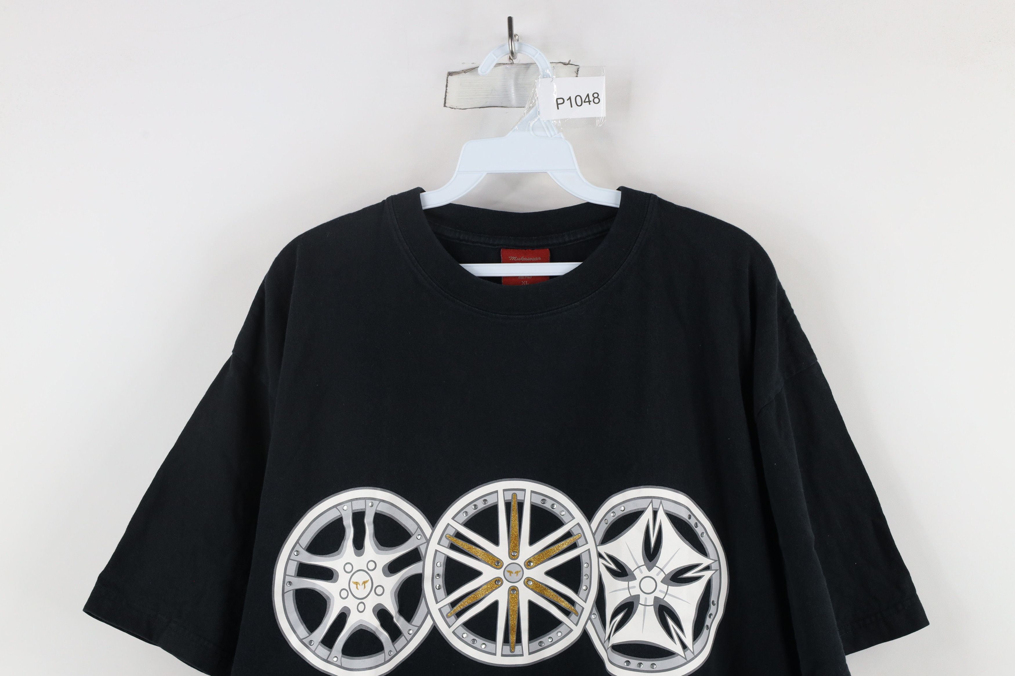 Vintage Vintage Y2K Streetwear Rims High Rollers Rap Hip Hop T-Shirt Size US XL / EU 56 / 4 - 2 Thumbnail