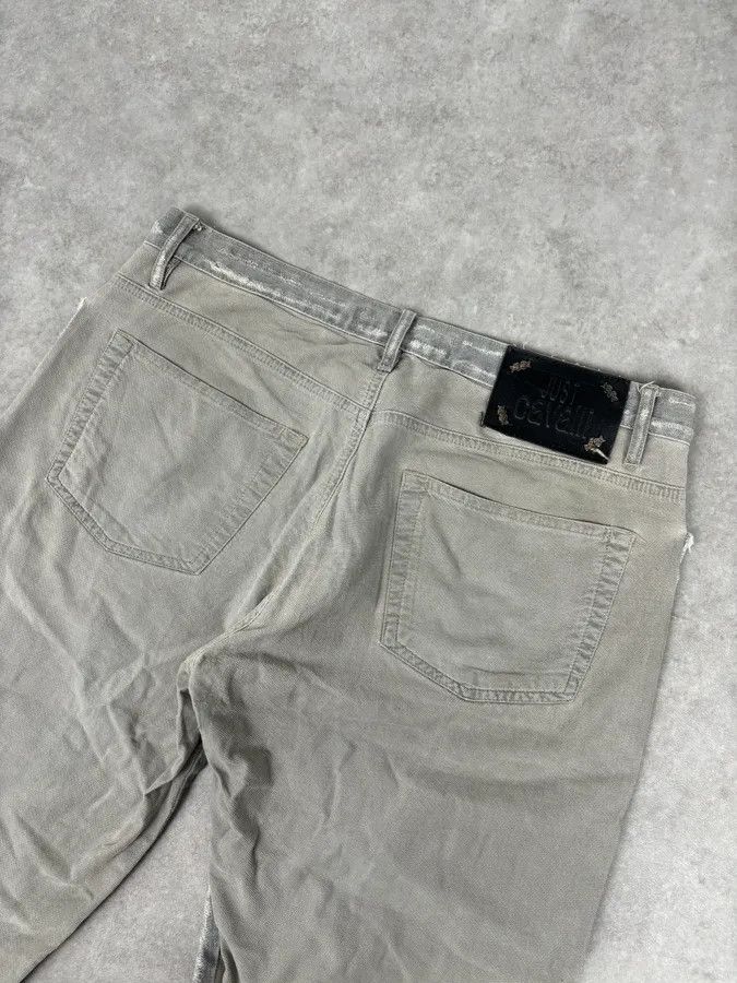 Just Cavalli AW2004 Cavalli Grey Two Tone Denim Jeans Size US 32 / EU 48 - 7 Thumbnail