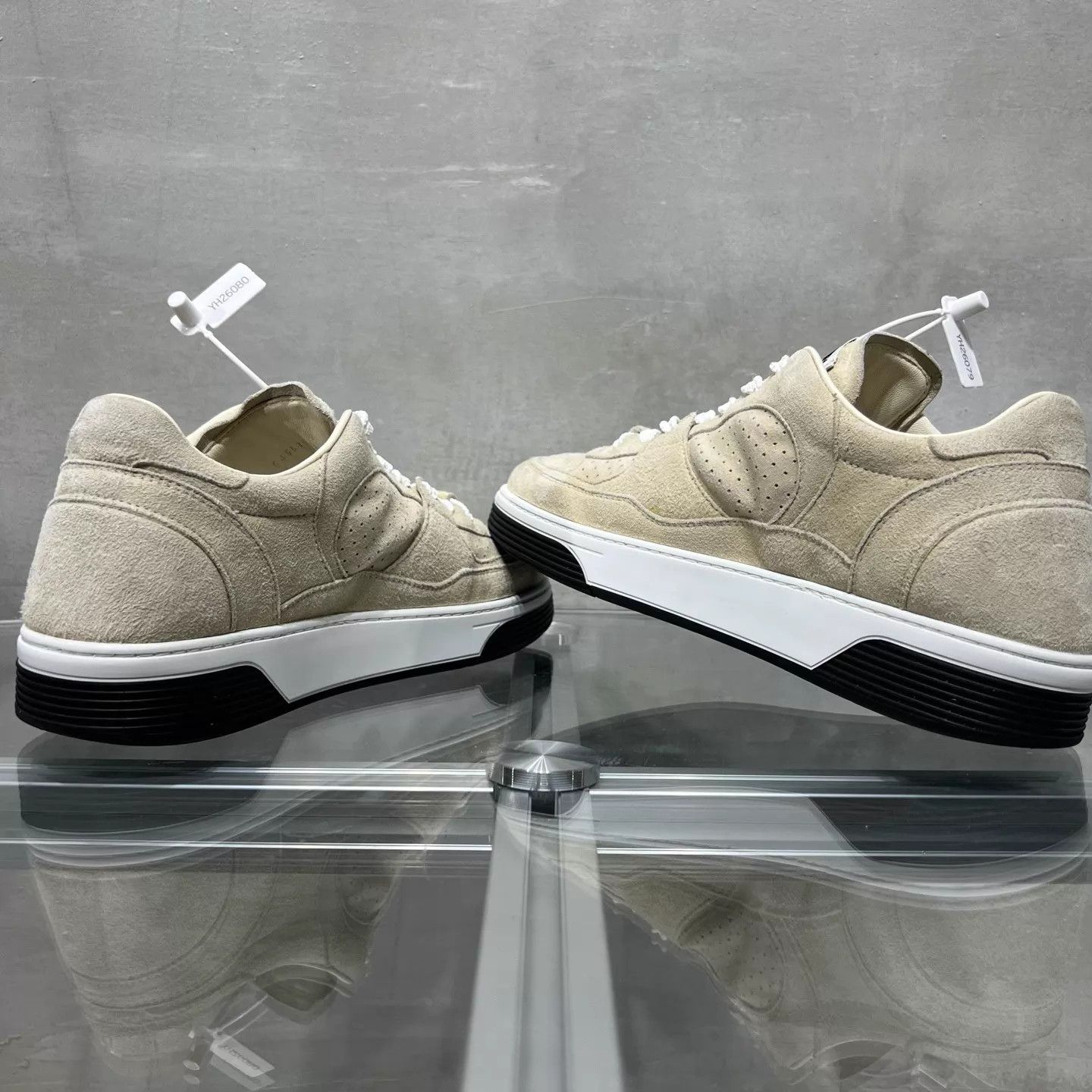 Chanel Chanel Suede Latte Sneaker 41 YH26079 Size US 8 / EU 41 - 5 Thumbnail