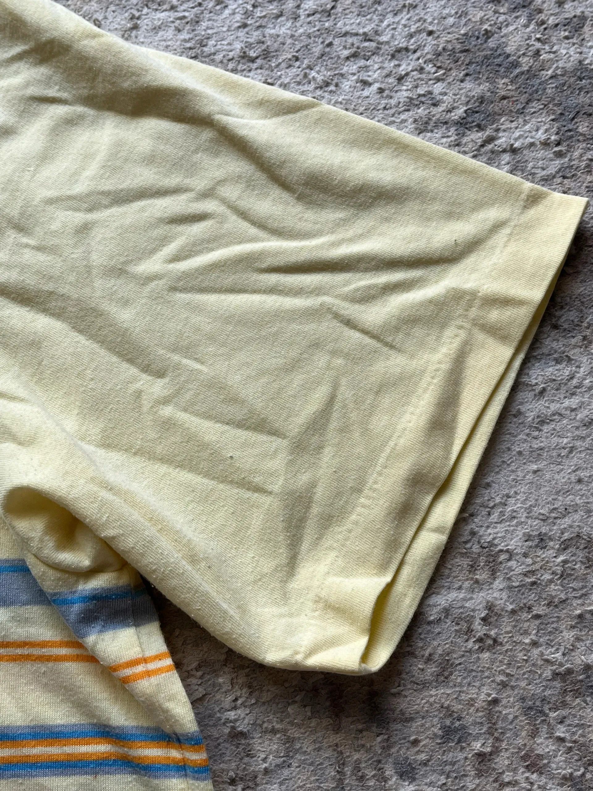 Lacoste Lacoste Polo Shirts Vintage 90's Sz 7 / XL Yellow Size US XL / EU 56 / 4 - 4 Thumbnail