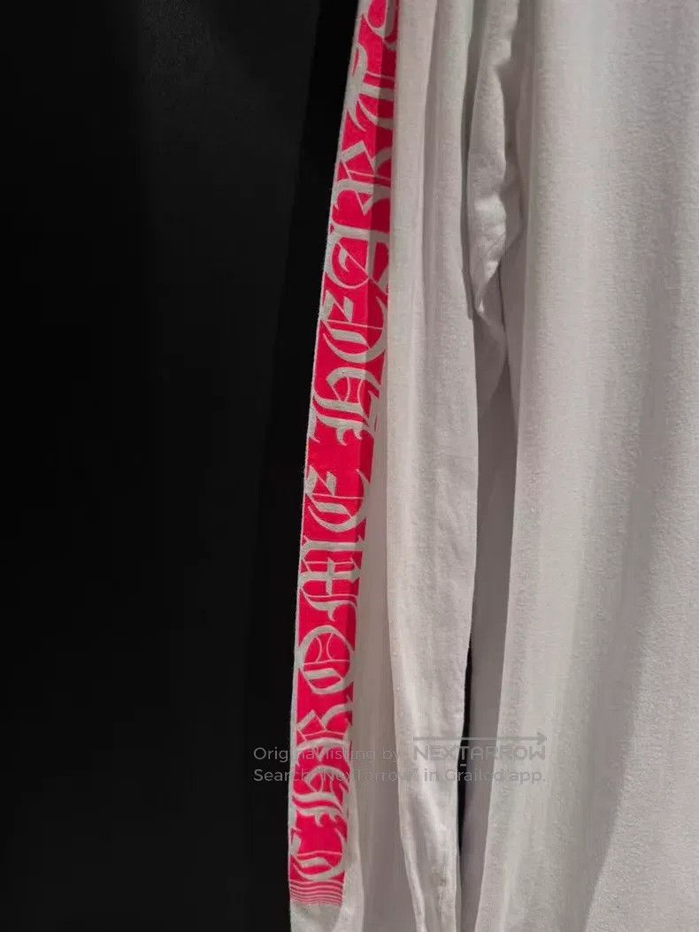 Chrome Hearts CHROME HEARTS Size L Pink vertical letter pattern long-slee Size US L / EU 52-54 / 3 - 4 Thumbnail
