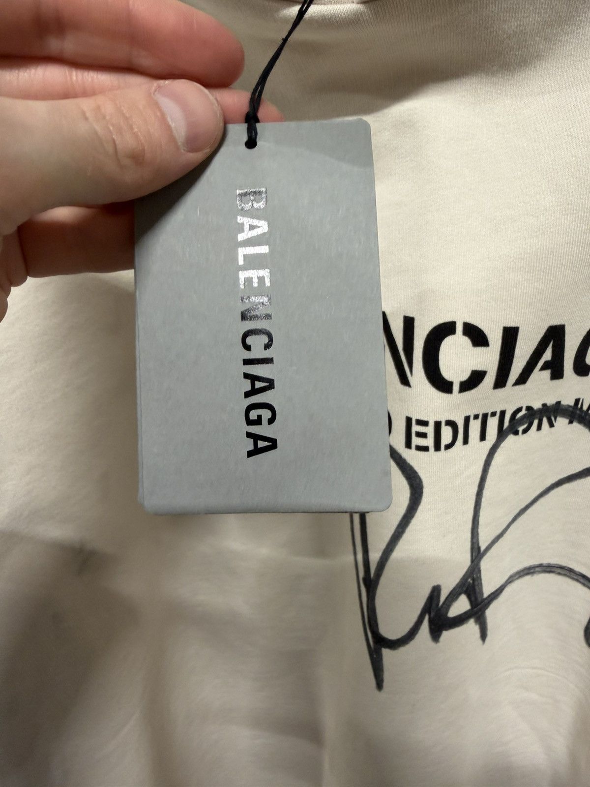 Balenciaga Balenciaga Limited Edition Music Merch Hoodie NEW 1300$ Size US XL / EU 56 / 4 - 4 Thumbnail
