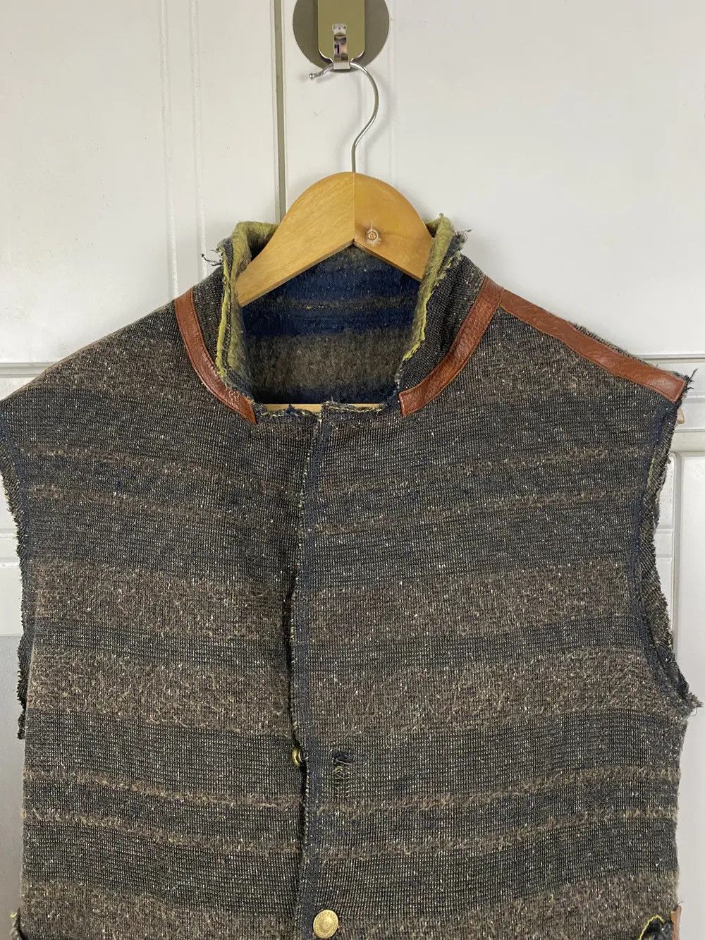 Kapital Vest Kapital Wool Leather Line Size US M / EU 48-50 / 2 - 3 Thumbnail