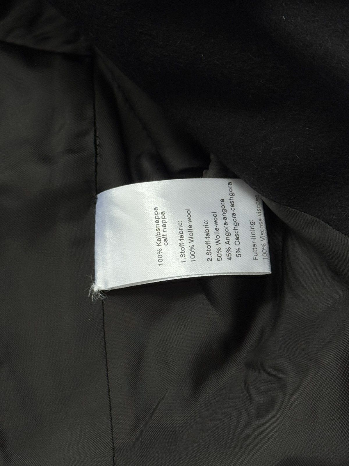 Akris Akris Asymmetric Mixed-Media Wool & Calf Leather Jacket Size M / US 6-8 / IT 42-44 - 9 Thumbnail