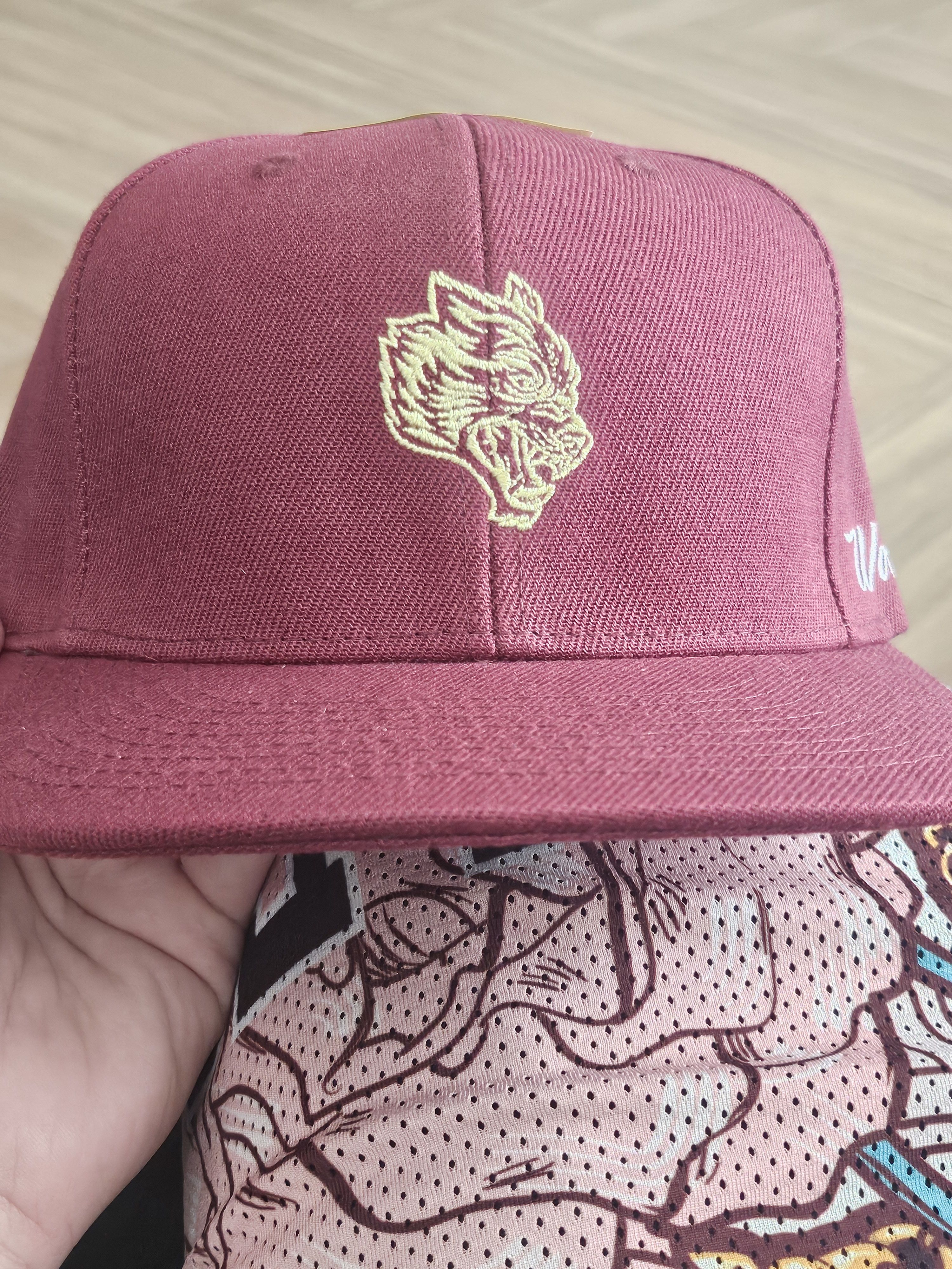 Darc Sport Darc Sport Maroon 7-1/8 Fitted Wolves Hat 674 of 1000 Size ONE SIZE - 1 Thumbnail