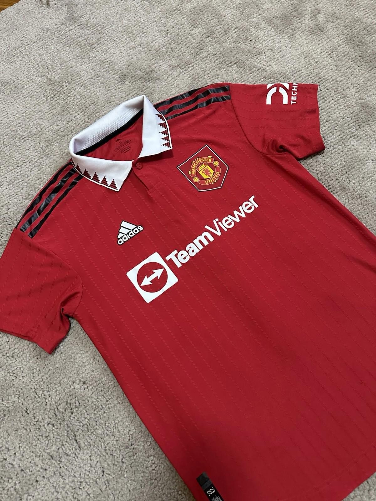 Adidas Manchester United 2022/23 Home Football Shirt Soccer Jersey Size US M / EU 48-50 / 2 - 3 Thumbnail