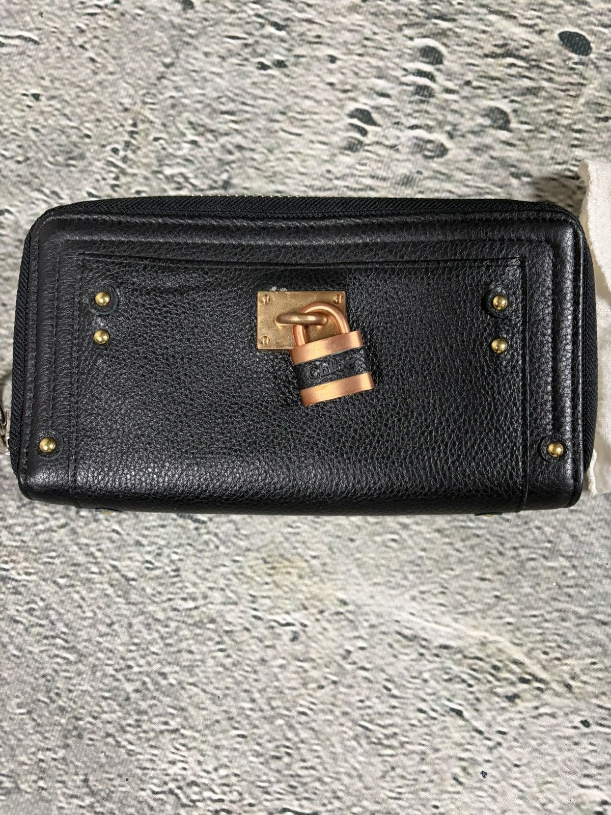 Chloe Chloé wallet paddington zip black leather Size ONE SIZE - 2 Thumbnail