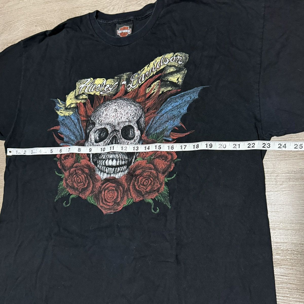 Harley Davidson Harley Davidson Skull Roses Jacksonville Graphic Tshirt XL Size US XL / EU 56 / 4 - 6 Thumbnail
