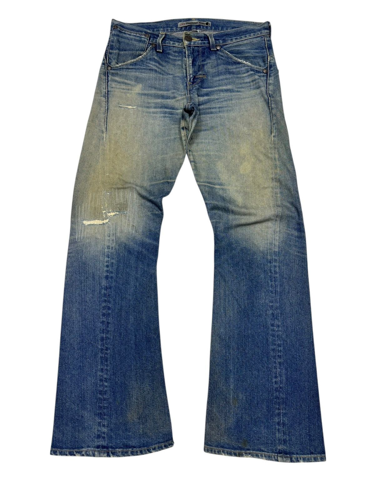 Engineered Garments × Levi's Levis Engineered 1999 Flare Twist Rusty Flared Jeans Size US 33 - 5 Thumbnail