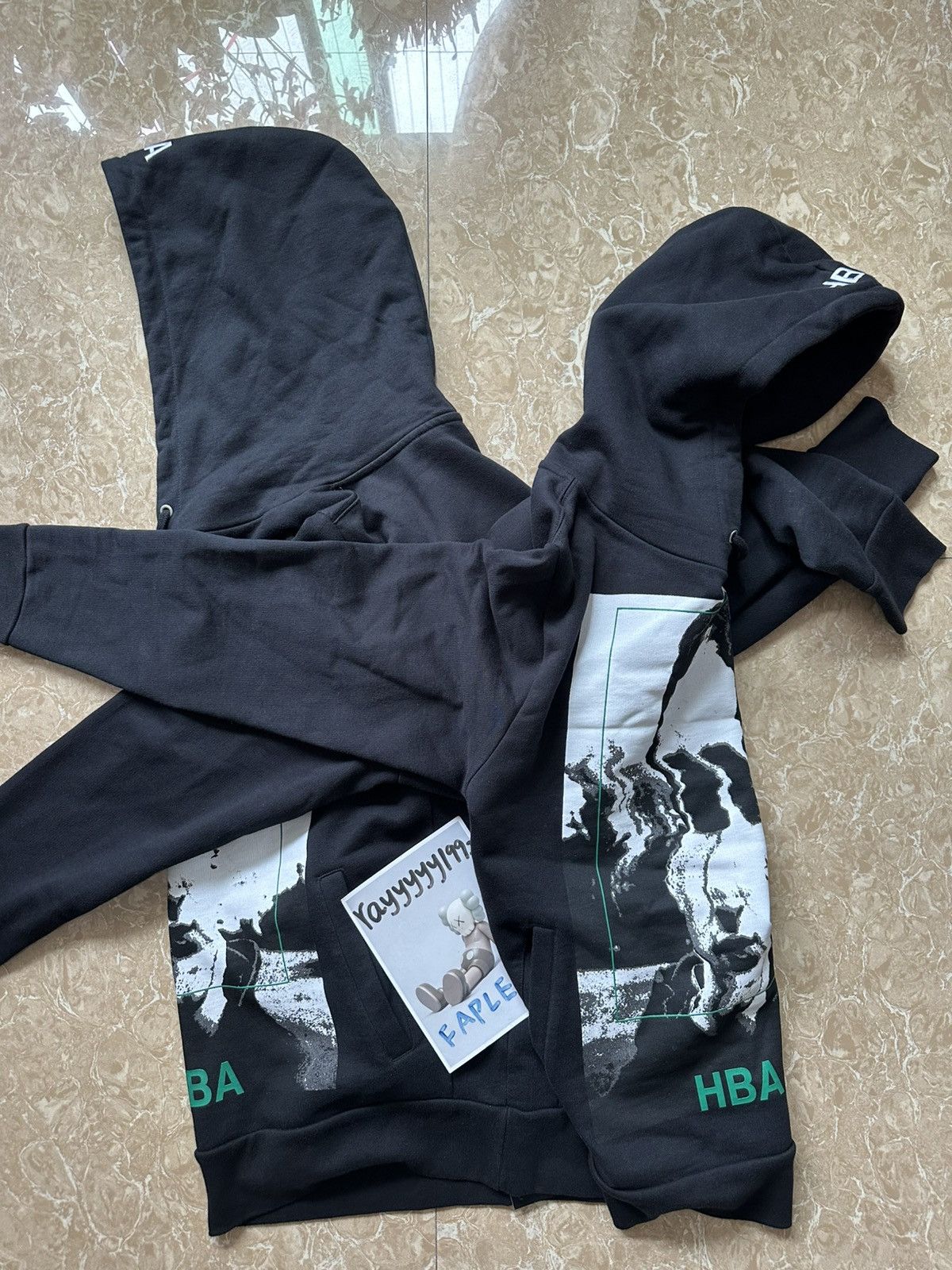 Hood By Air HBA Black Montgomery Double Hoodie Size US S / EU 44-46 / 1 - 14 Thumbnail