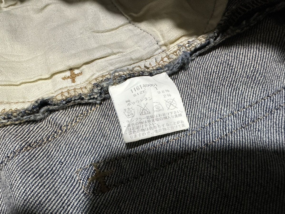 Number (N)ine 🔥Y2K 2000s Number (N)ine Note Denim Distressed Size US 30 / EU 46 - 12 Thumbnail