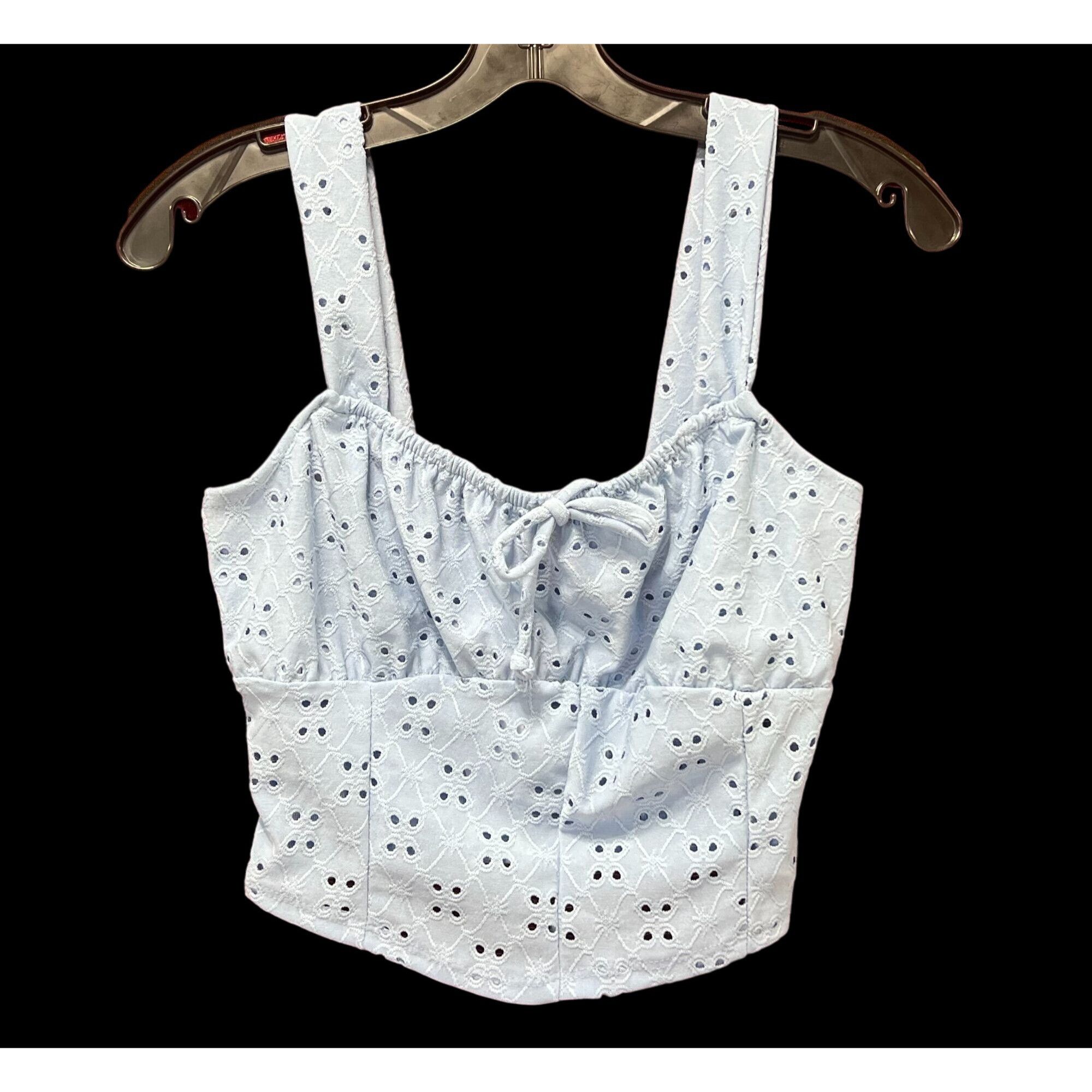 rue21 Rue 21 - Women's Tank Top - Light Blue - Medium Size M / US 6-8 / IT 42-44 - 1 Thumbnail