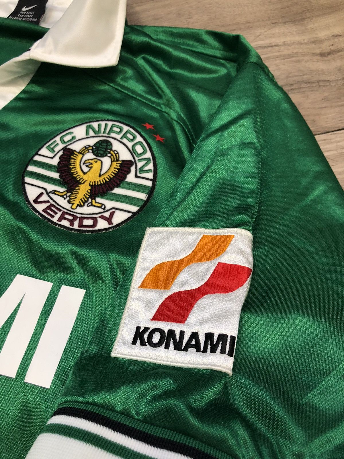 Japanese Brand Verdy Kawasaki 2000 match issued home shirt #9 Size US XL / EU 56 / 4 - 8 Thumbnail