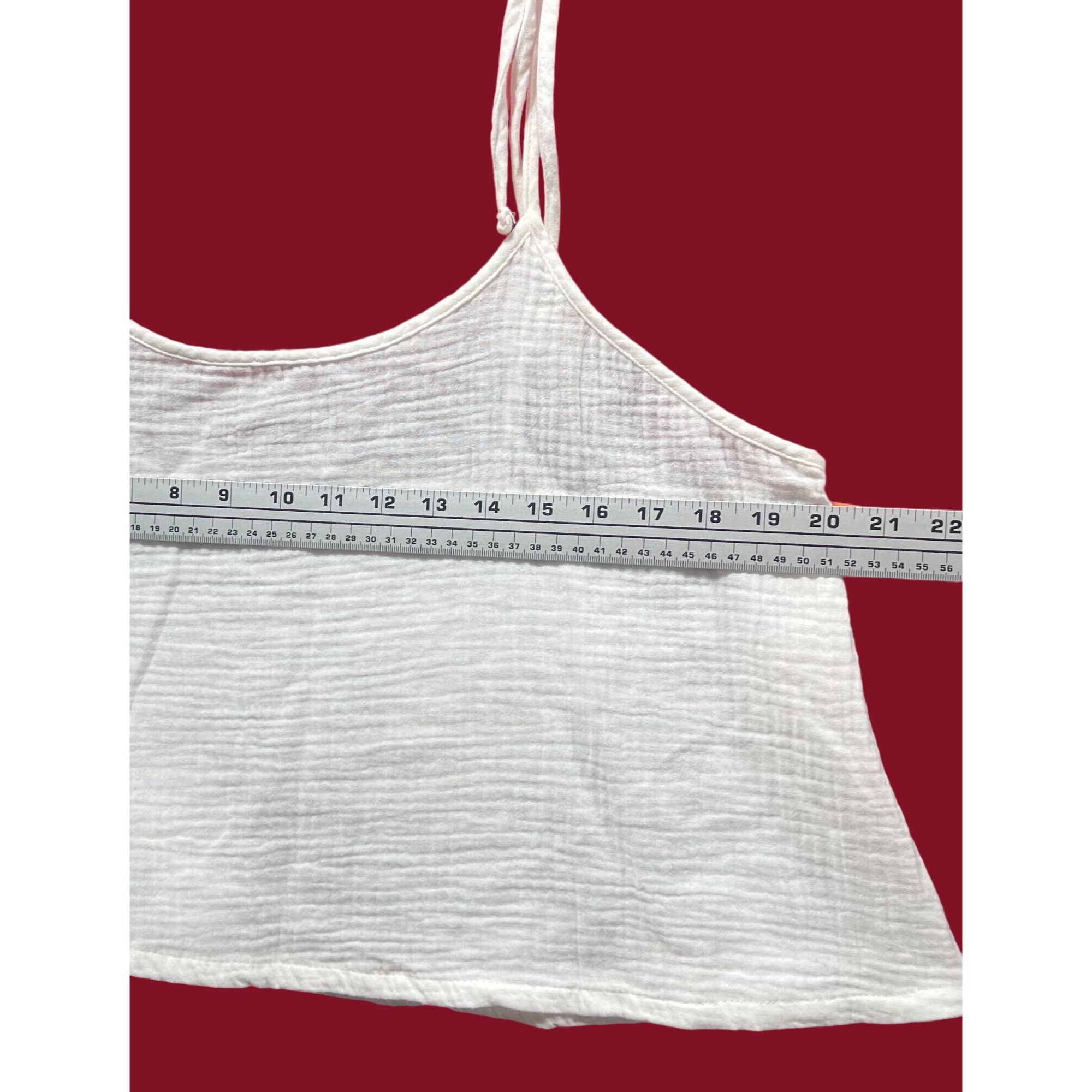 Other Colsie - Women's Tank Top - White - Extra Large Size XL / US 12-14 / IT 48-50 - 3 Thumbnail