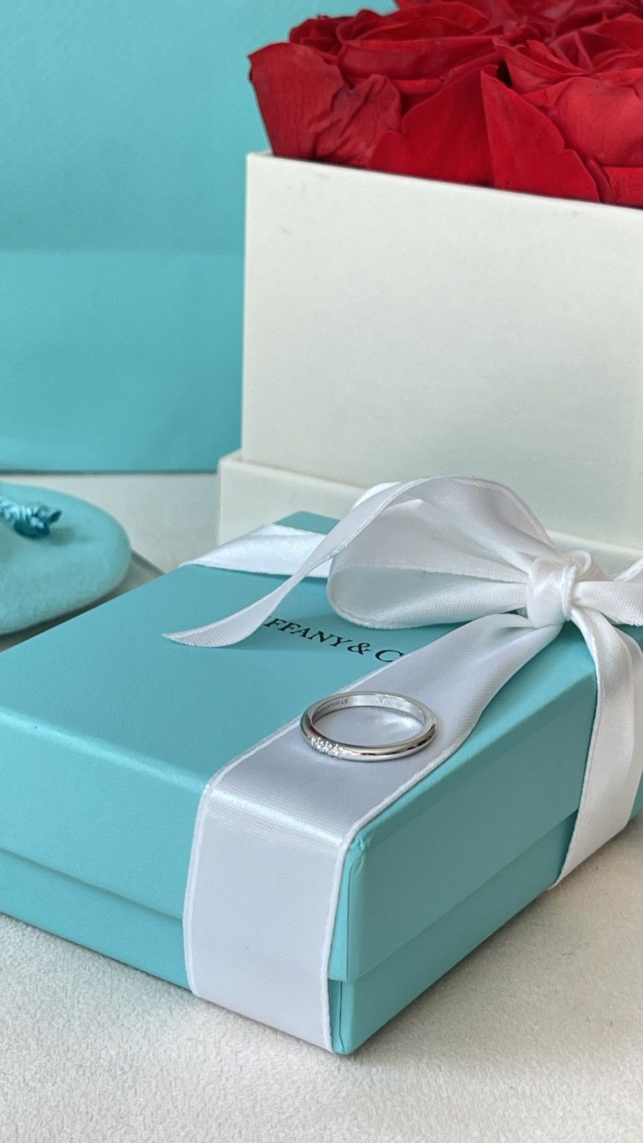 Tiffany & Co. TIFFANY & CO. FOREVER WEDDING BAND RING IN PLATINUM 5 $1850 Size ONE SIZE - 1 Thumbnail