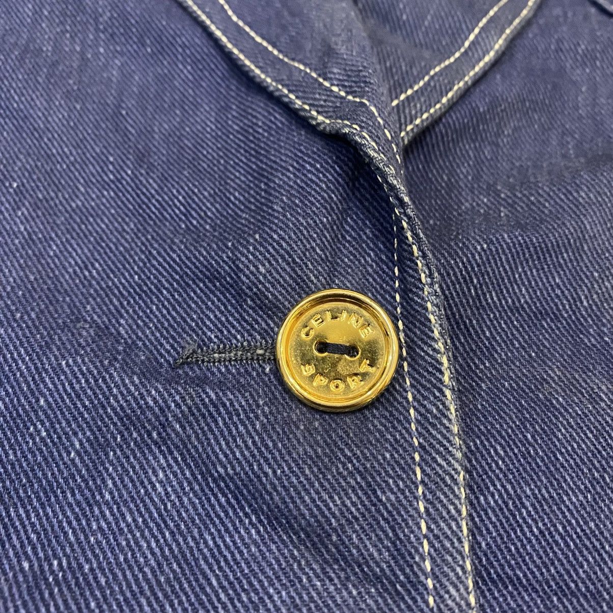 Celine 1990s Celine Blazers Denim Size M / US 6-8 / IT 42-44 - 4 Thumbnail