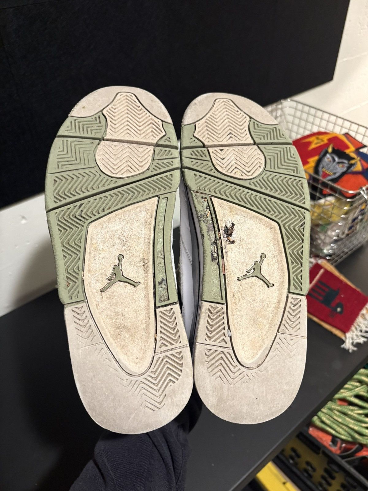 Jordan Brand Air Jordan 4 “Seafoam” size 10.5 women’s 9 mens Size US 10.5 / EU 43-44 - 6 Thumbnail