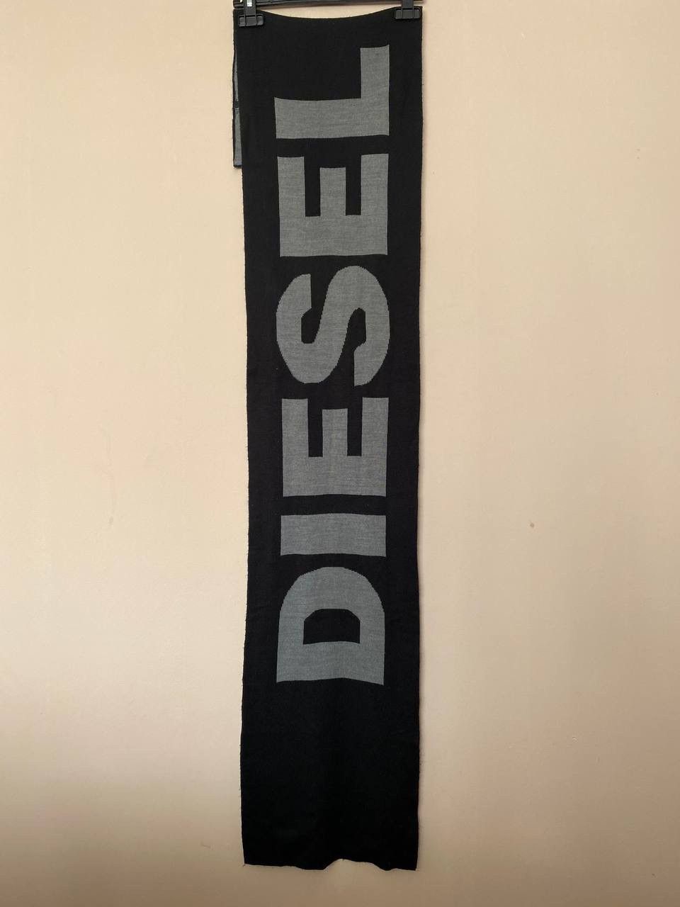Diesel 🔥 Vintage Rare Diesel Vintage Scarf Big Logo Size ONE SIZE - 5 Thumbnail