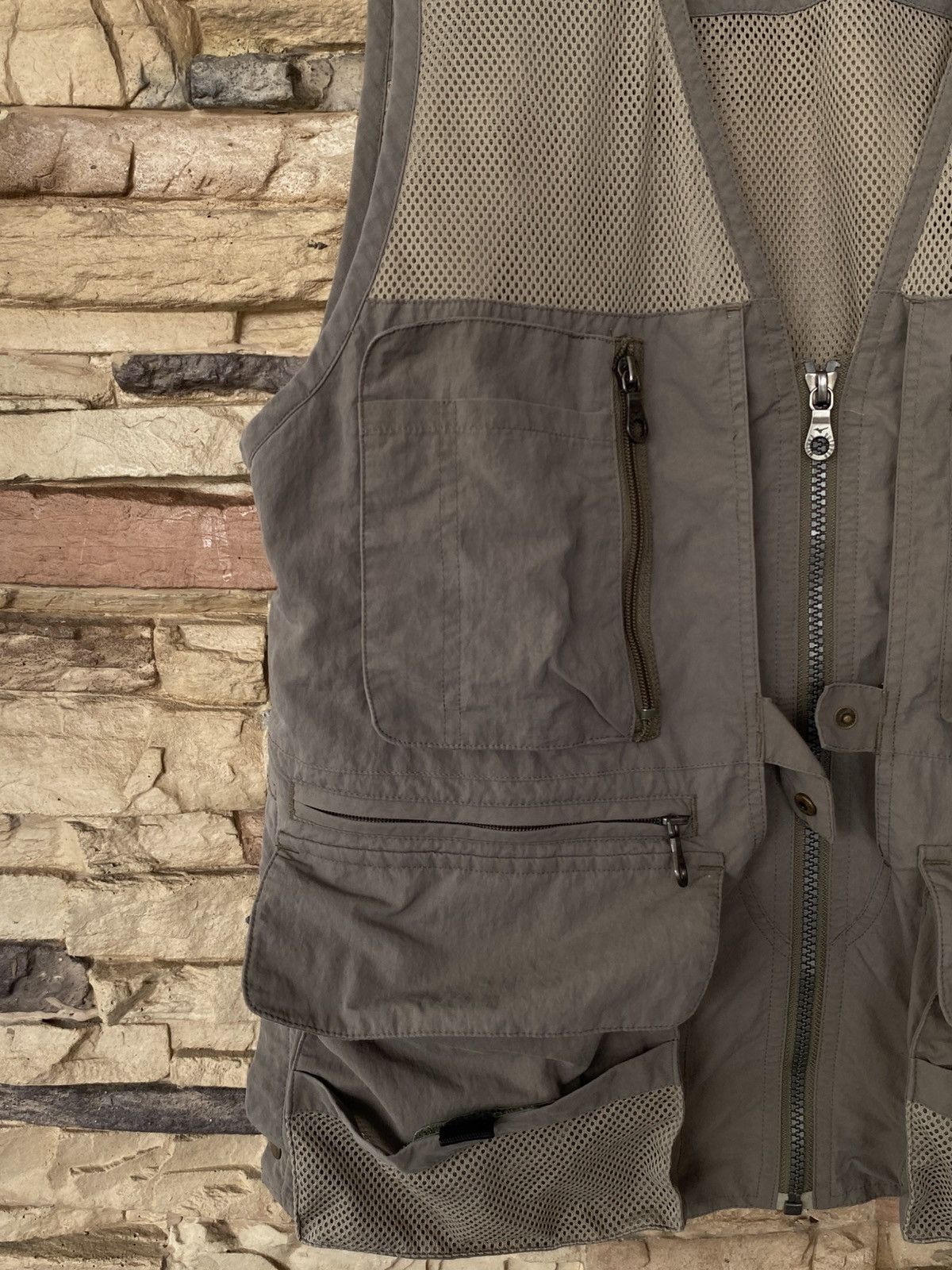 Mizuno Vintage Mizuno Outdoor Tactical Multi Pocket Vest Size US M / EU 48-50 / 2 - 3 Thumbnail