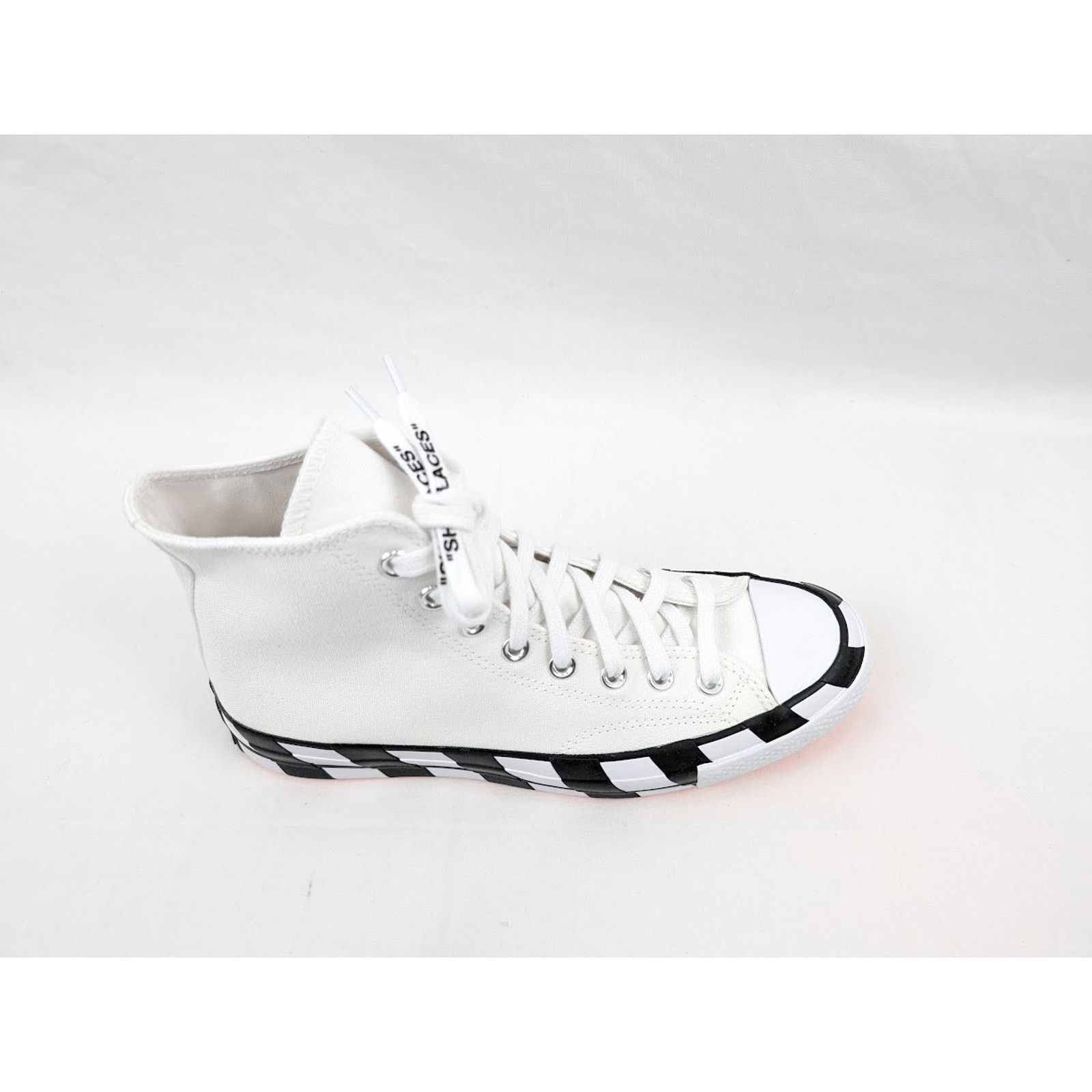 Converse × Off-White o1rshd1 DUP / Unisex Chuck 70 Hi-Top Sneakers in White/Cone Size US 10 / IT 40 - 2 Thumbnail